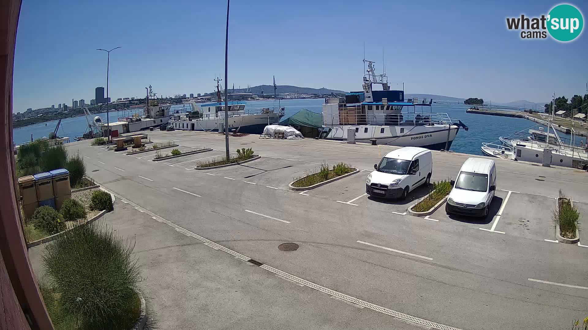Web kamera marina Kaštela – Split