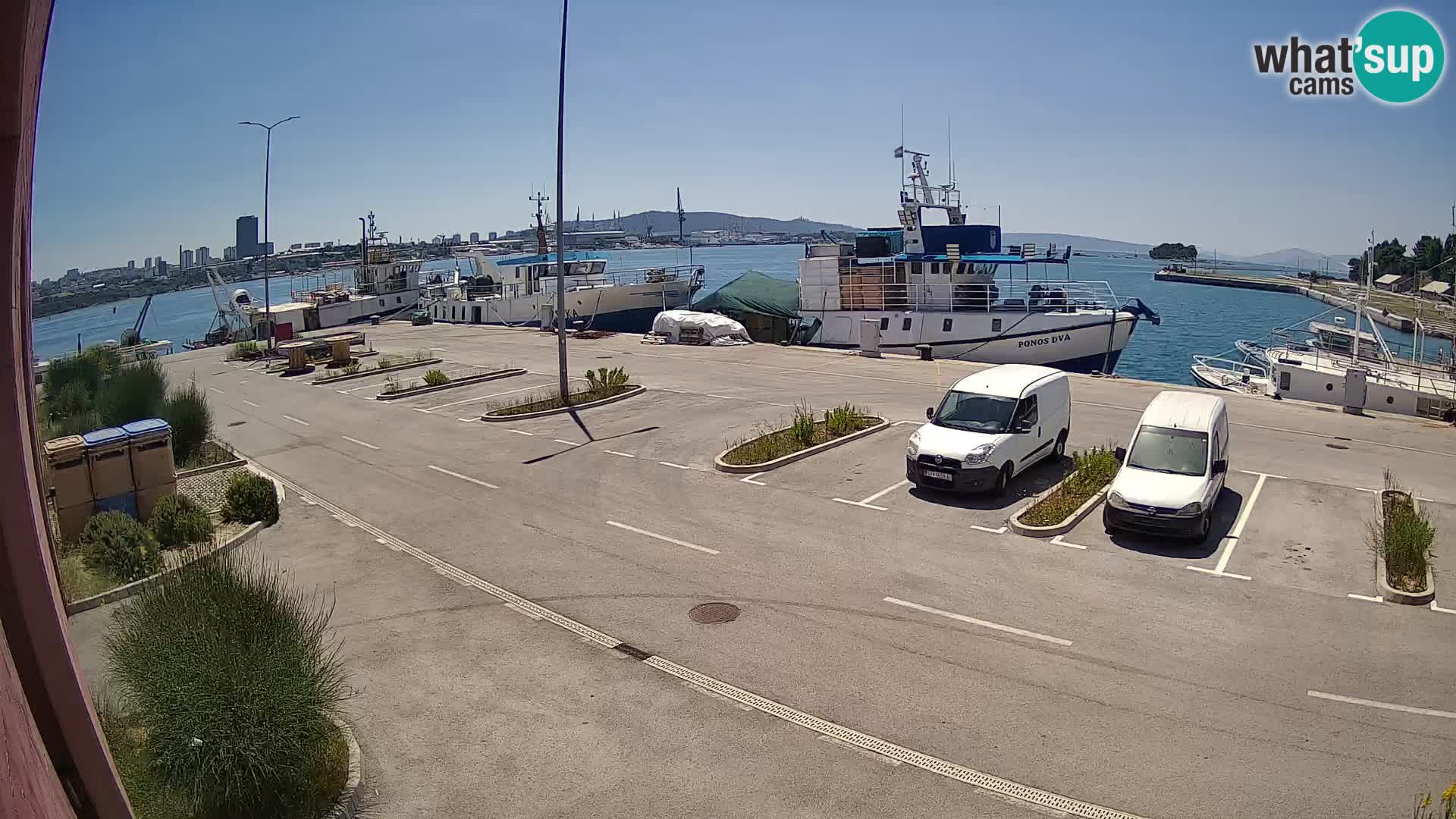 Webcam Marina Baia dei Castelli | Kaštela – Spalato