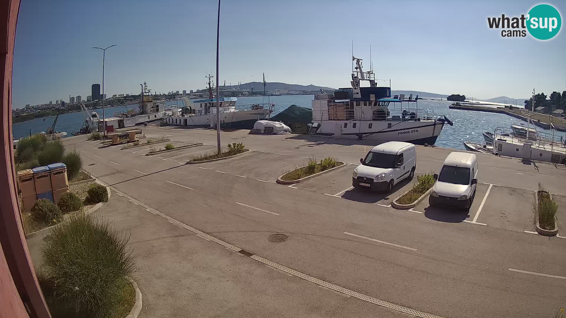 Web kamera marina Kaštela – Split