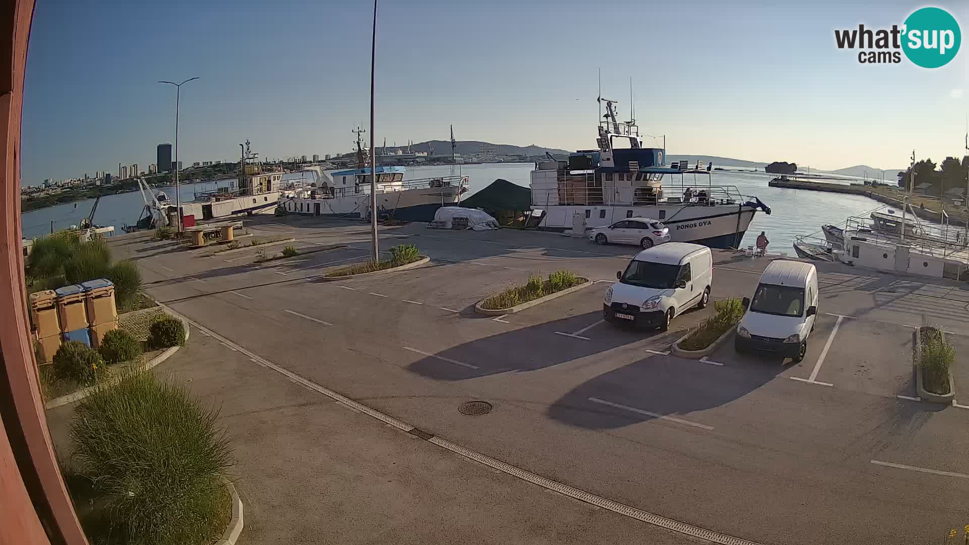 Web kamera marina Kaštela – Split