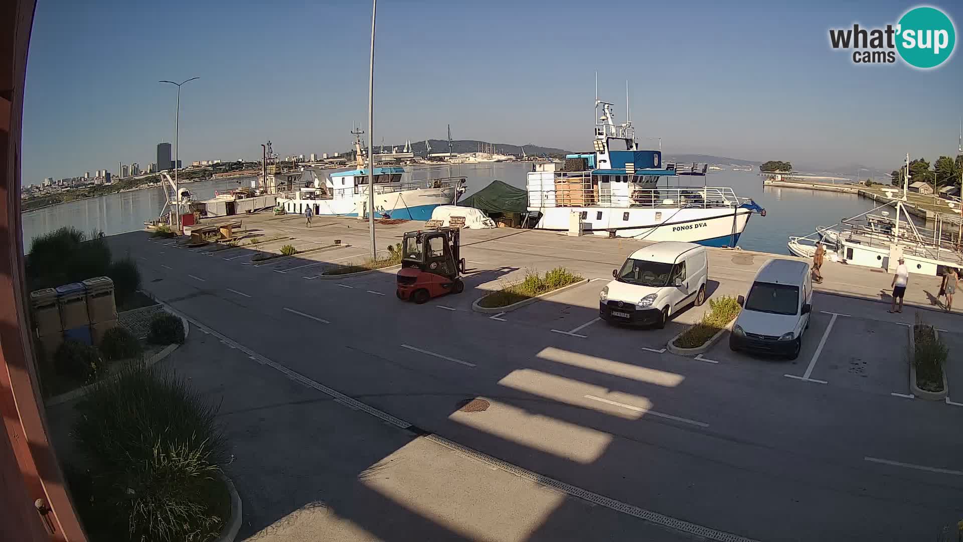 Webcam Marina Baia dei Castelli | Kaštela – Spalato