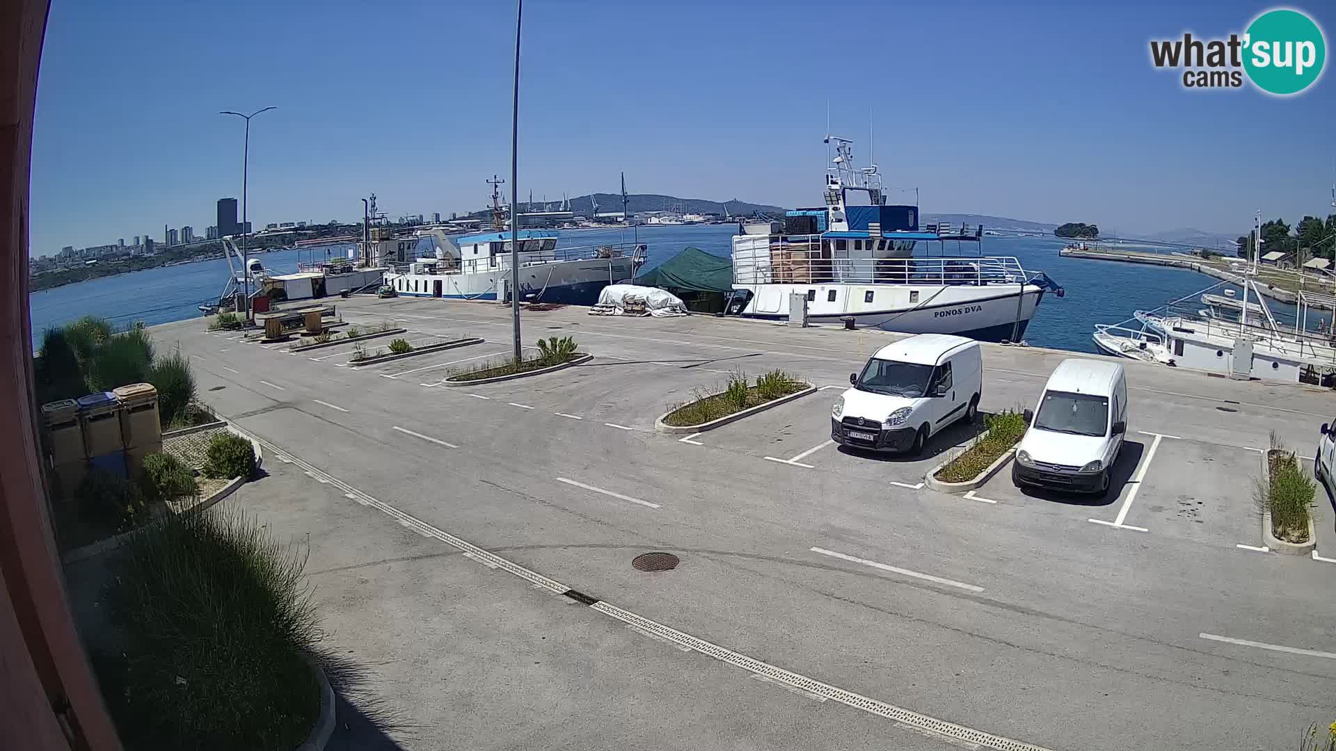 Webcam marina Kaštela – Split