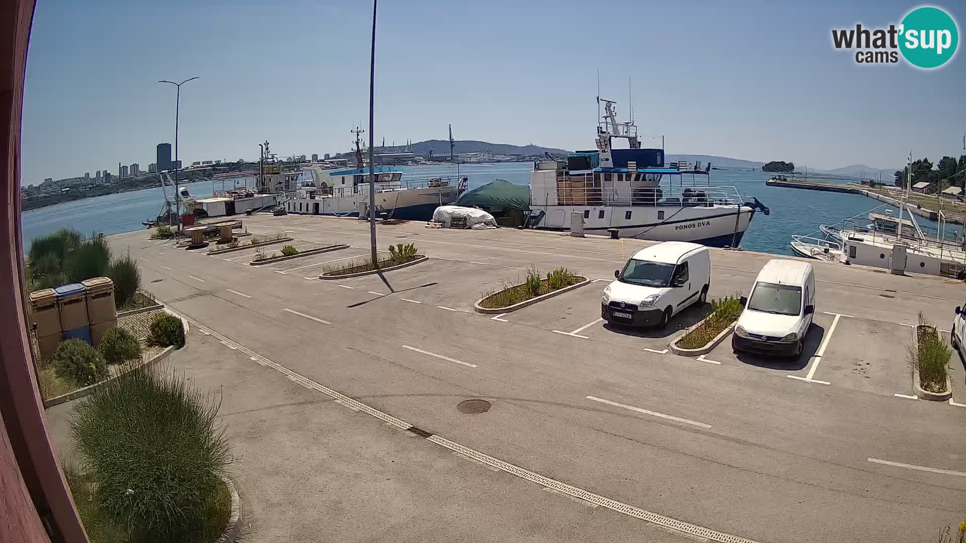 Webcam Marina Baia dei Castelli | Kaštela – Spalato
