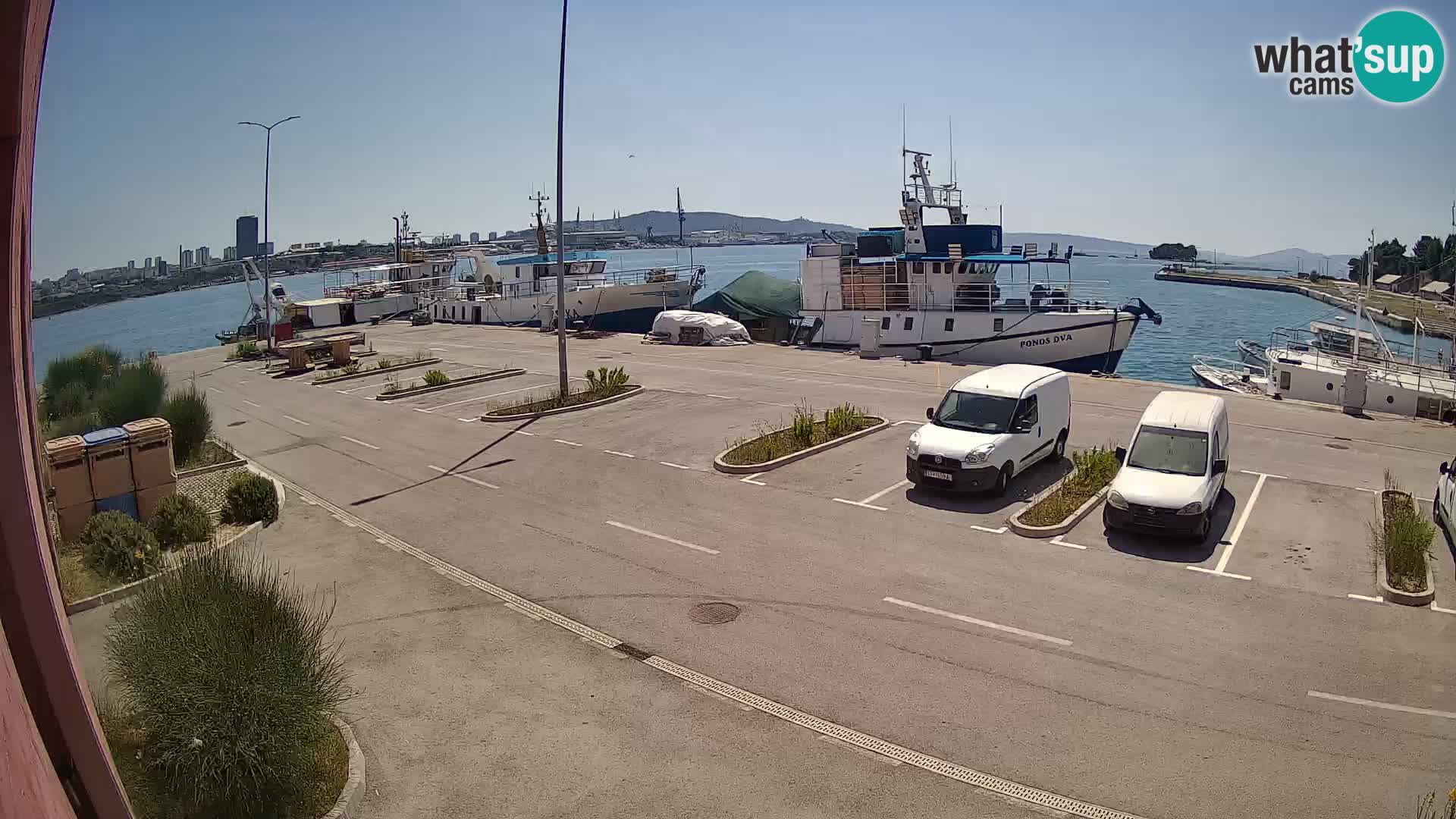 Webcam marina Kaštela – Split