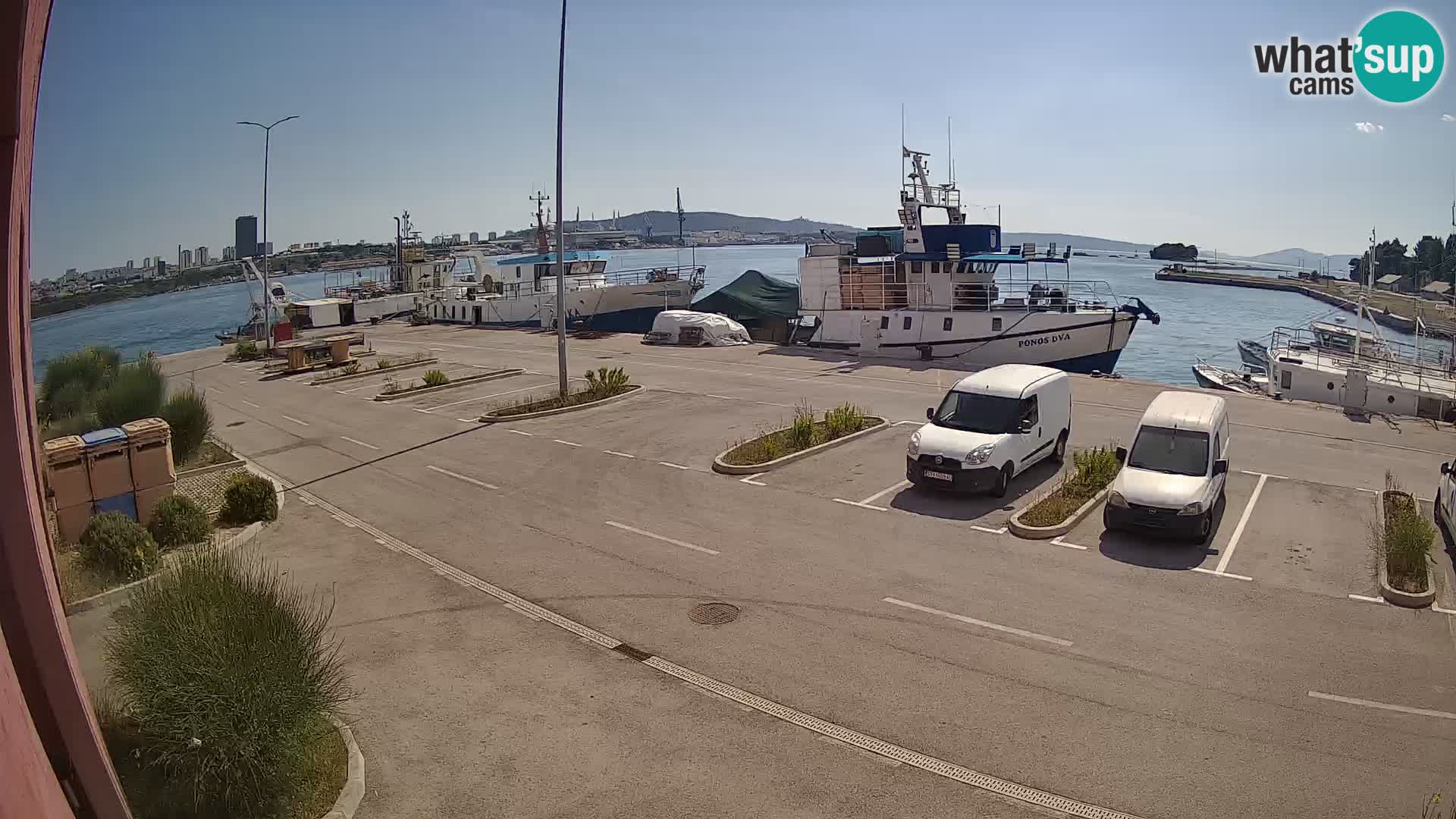 Webcam Marina Baia dei Castelli | Kaštela – Spalato
