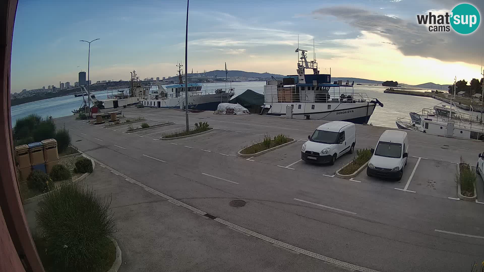 Camera en vivo Kaštela marina – Split