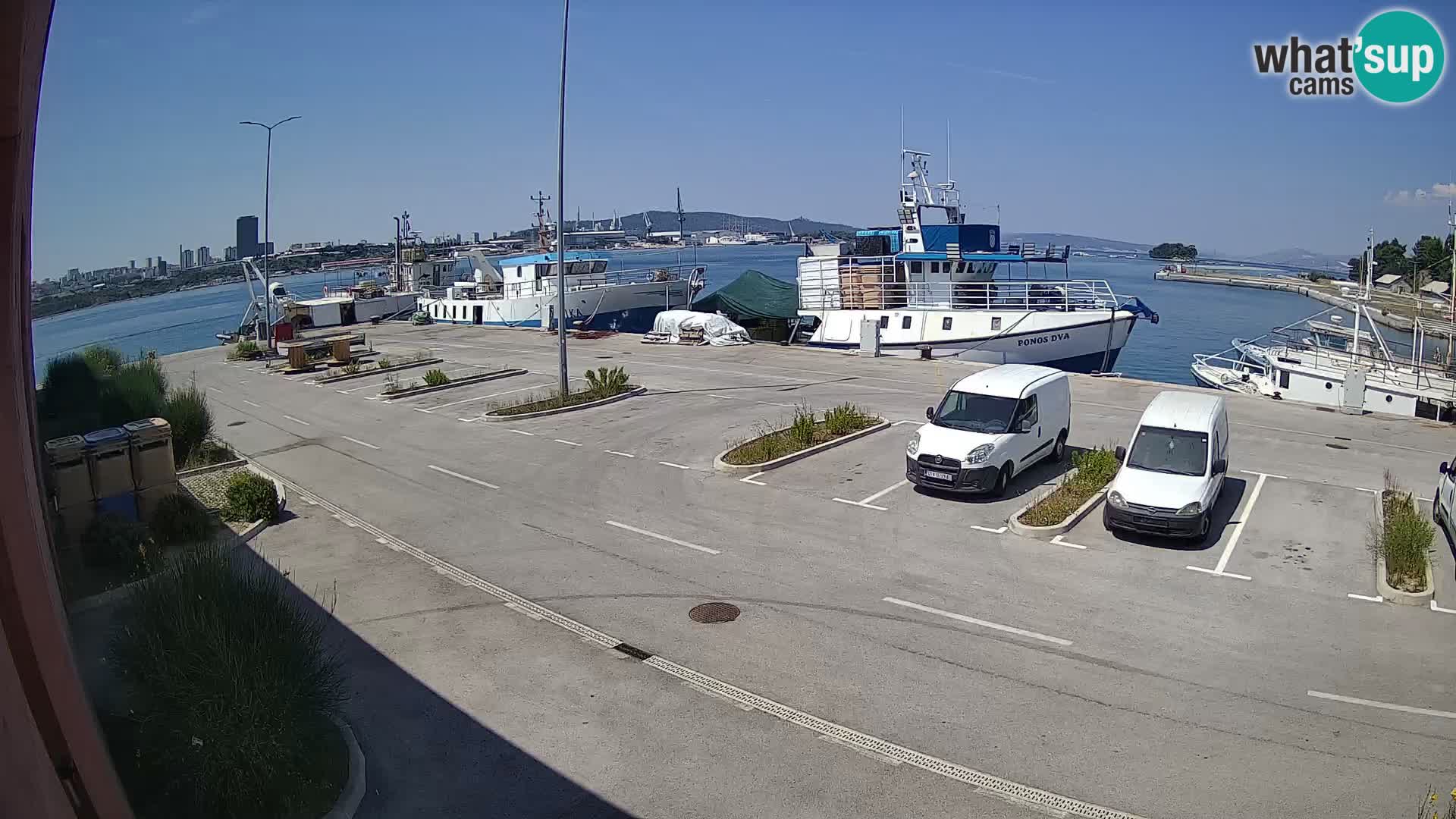 Camera en vivo Kaštela marina – Split