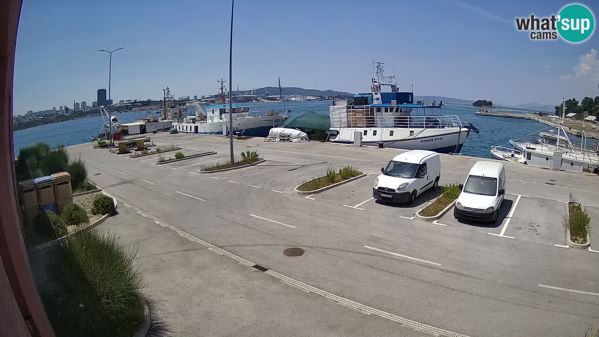 Camera en vivo Kaštela marina – Split