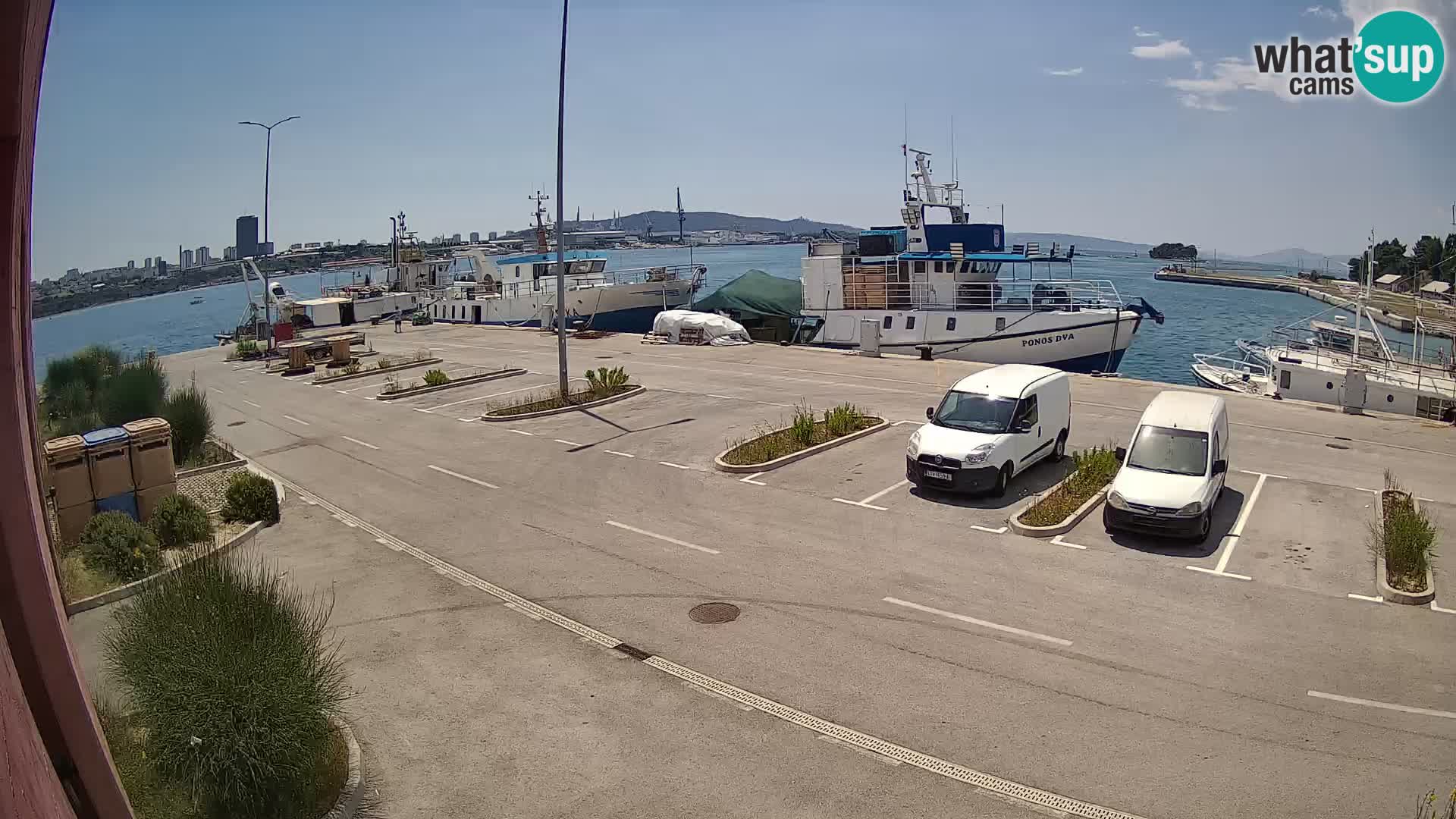 Webcam marina Kaštela – Split