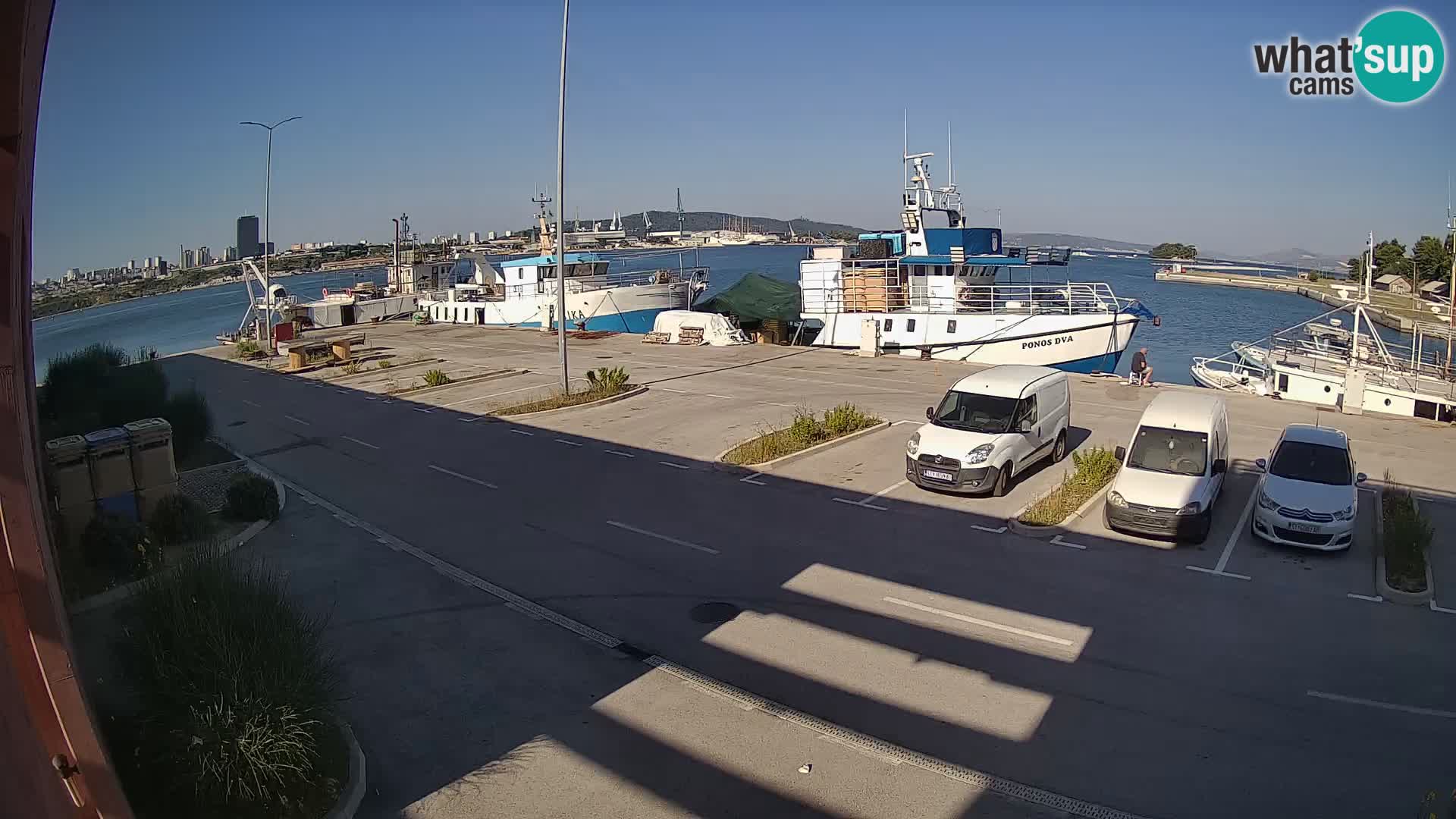Webcam marina Kaštela – Split
