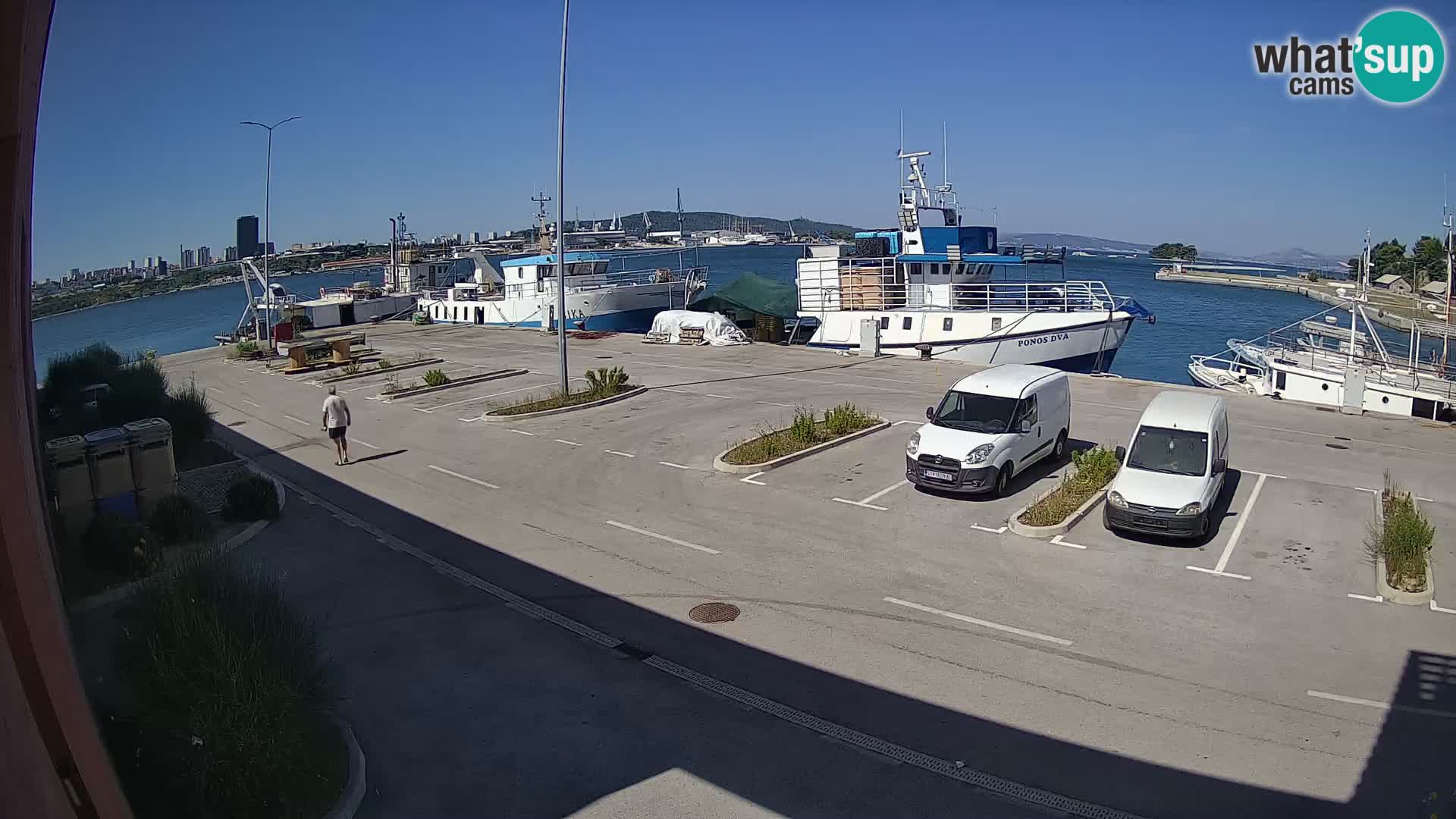 Webcam marina Kaštela – Split
