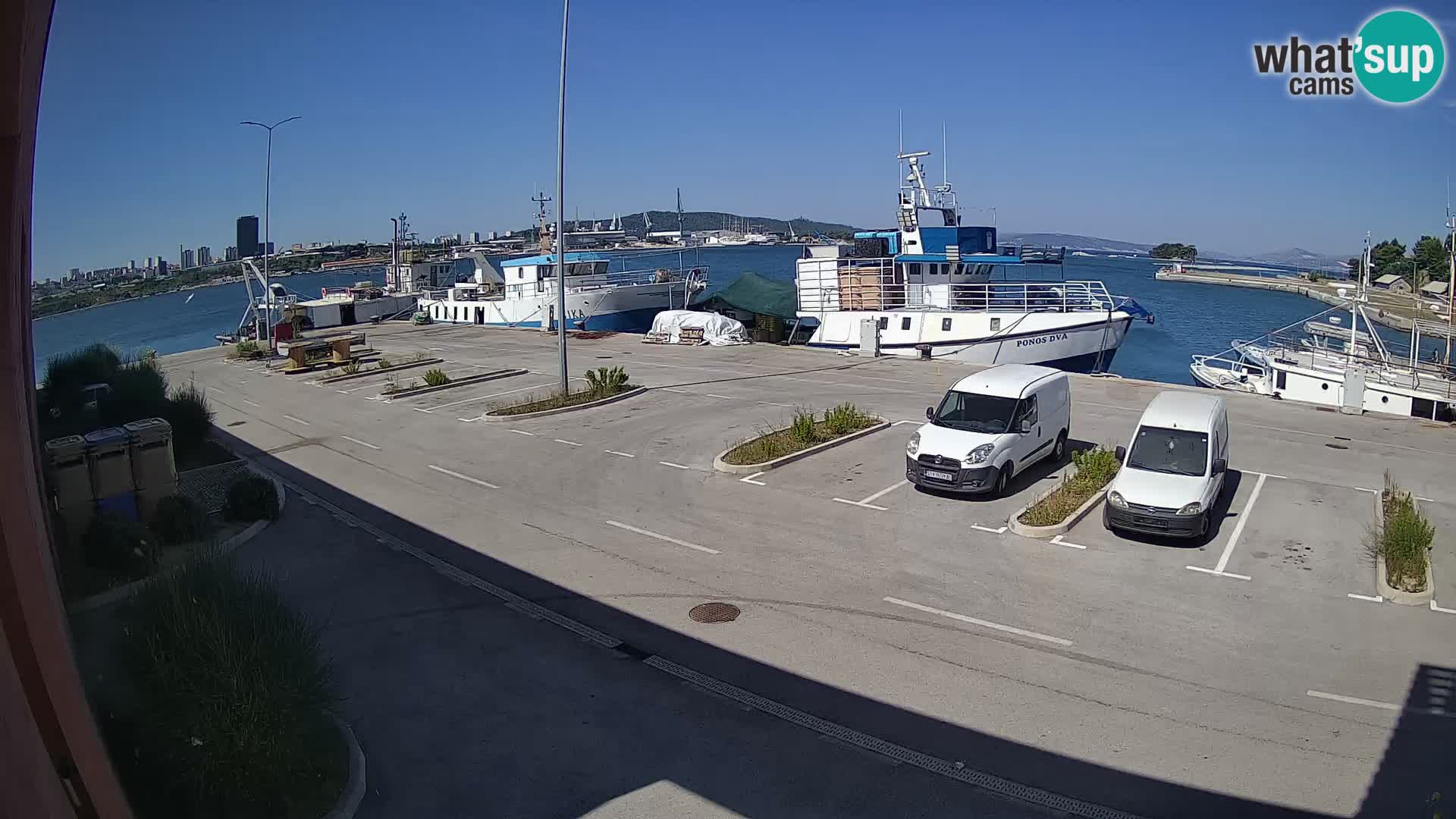 Webcam Marina Baia dei Castelli | Kaštela – Spalato