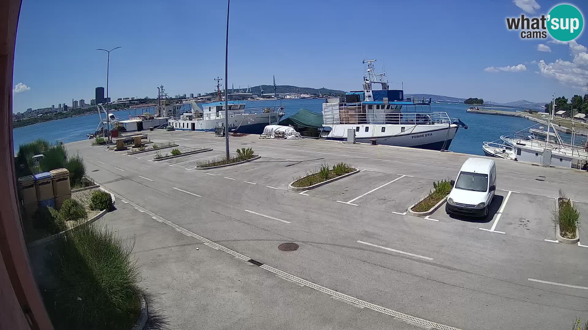 Webcam Marina Baia dei Castelli | Kaštela – Spalato