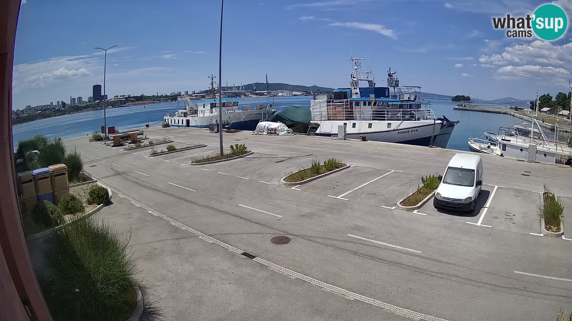 Web kamera marina Kaštela – Split