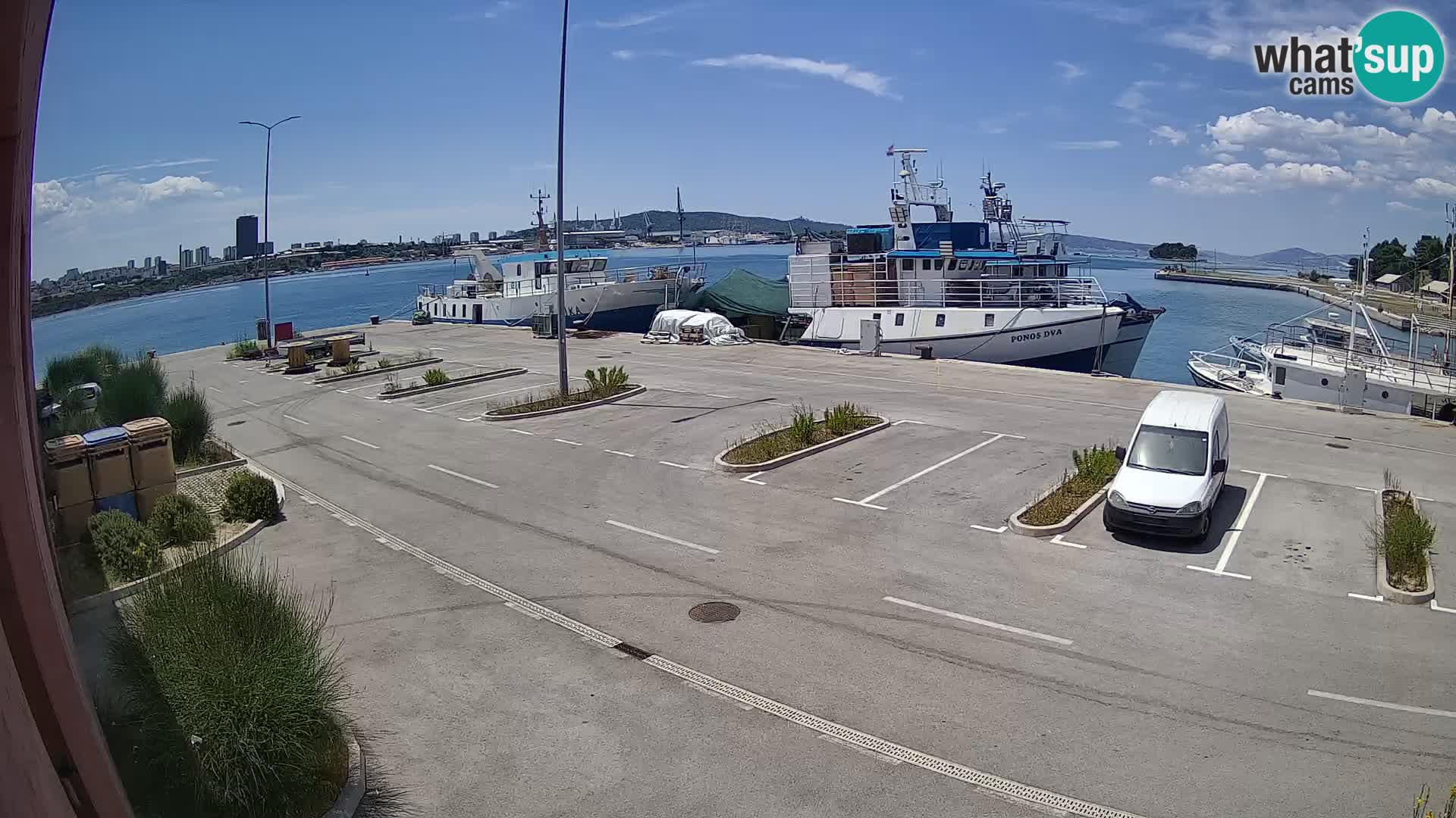 Webcam Marina Baia dei Castelli | Kaštela – Spalato