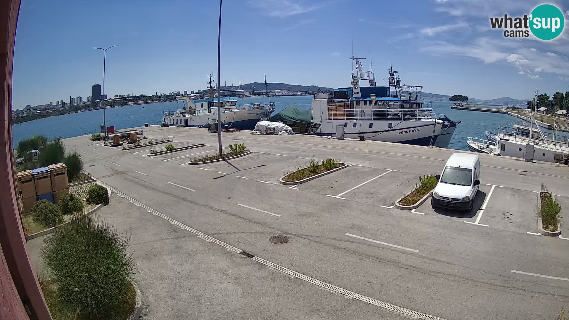 Webcam marina Kaštela – Split