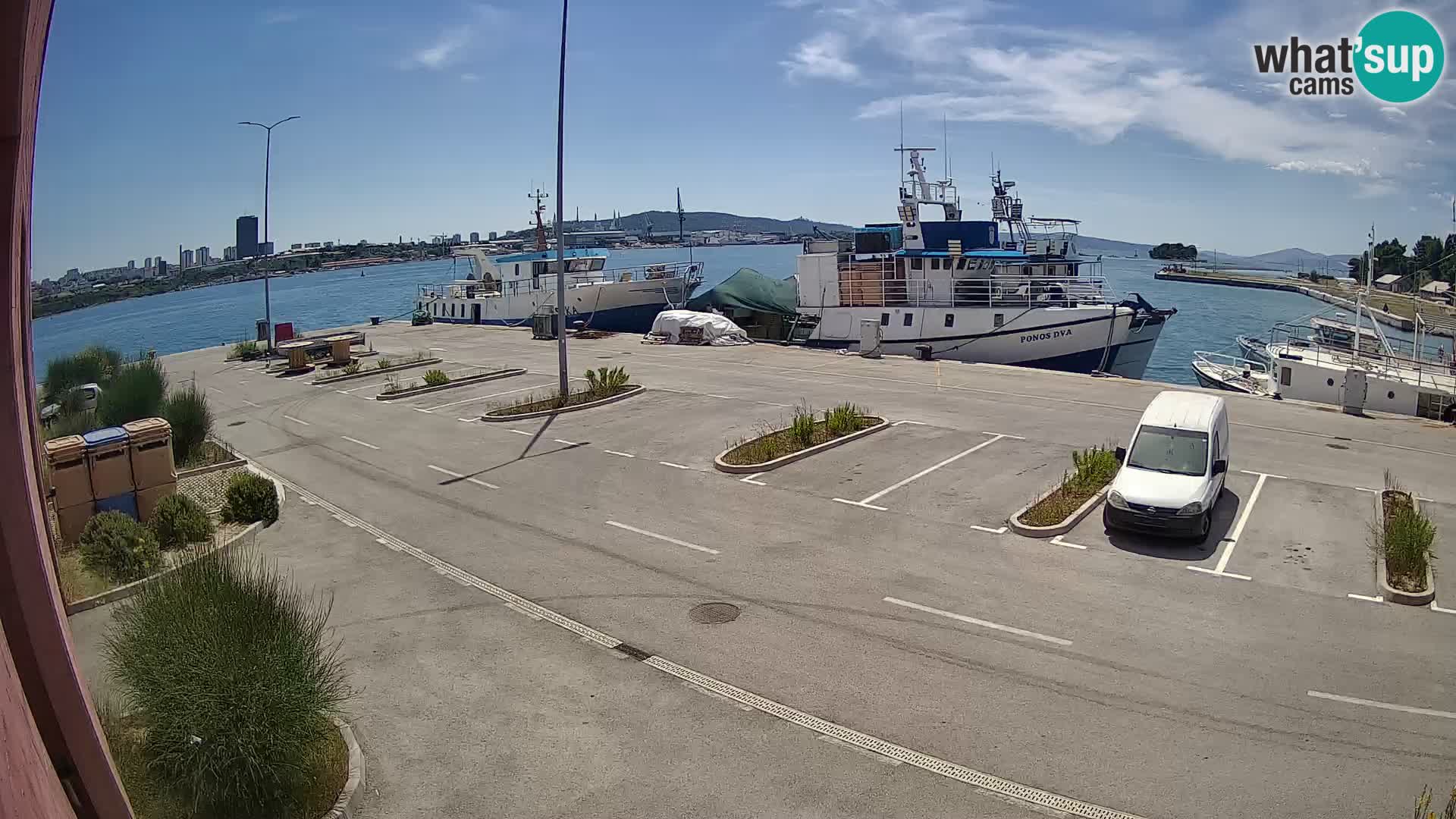 Webcam Marina Baia dei Castelli | Kaštela – Spalato
