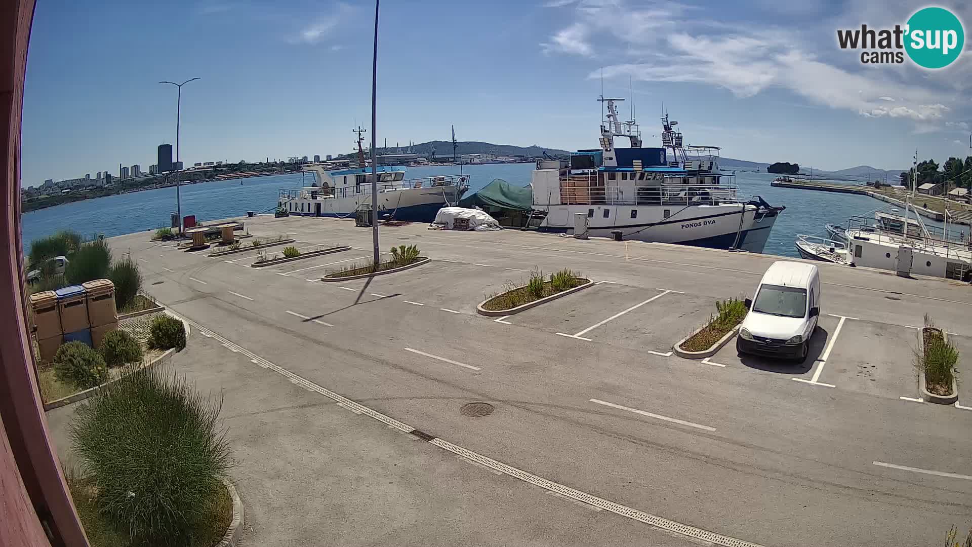 Webcam Marina Baia dei Castelli | Kaštela – Spalato