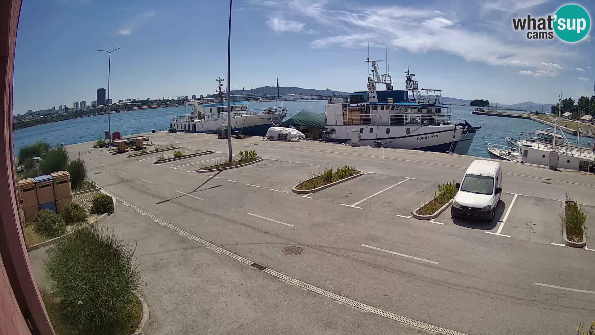 Webcam marina Kaštela – Split