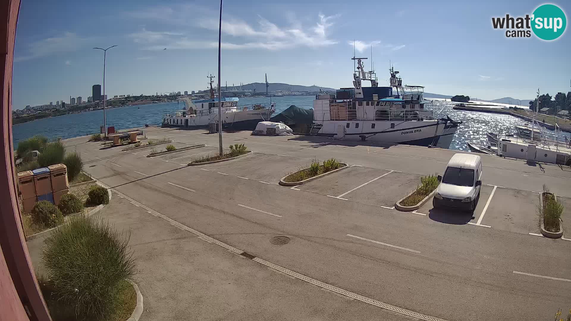 Web kamera marina Kaštela – Split