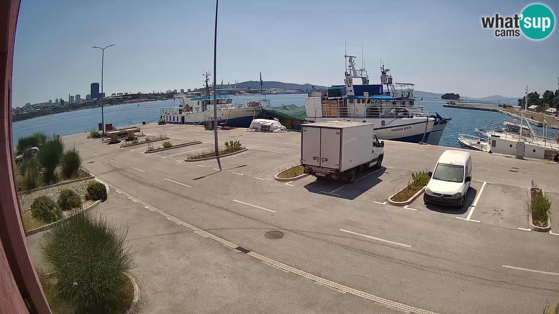 Webcam Marina Baia dei Castelli | Kaštela – Spalato