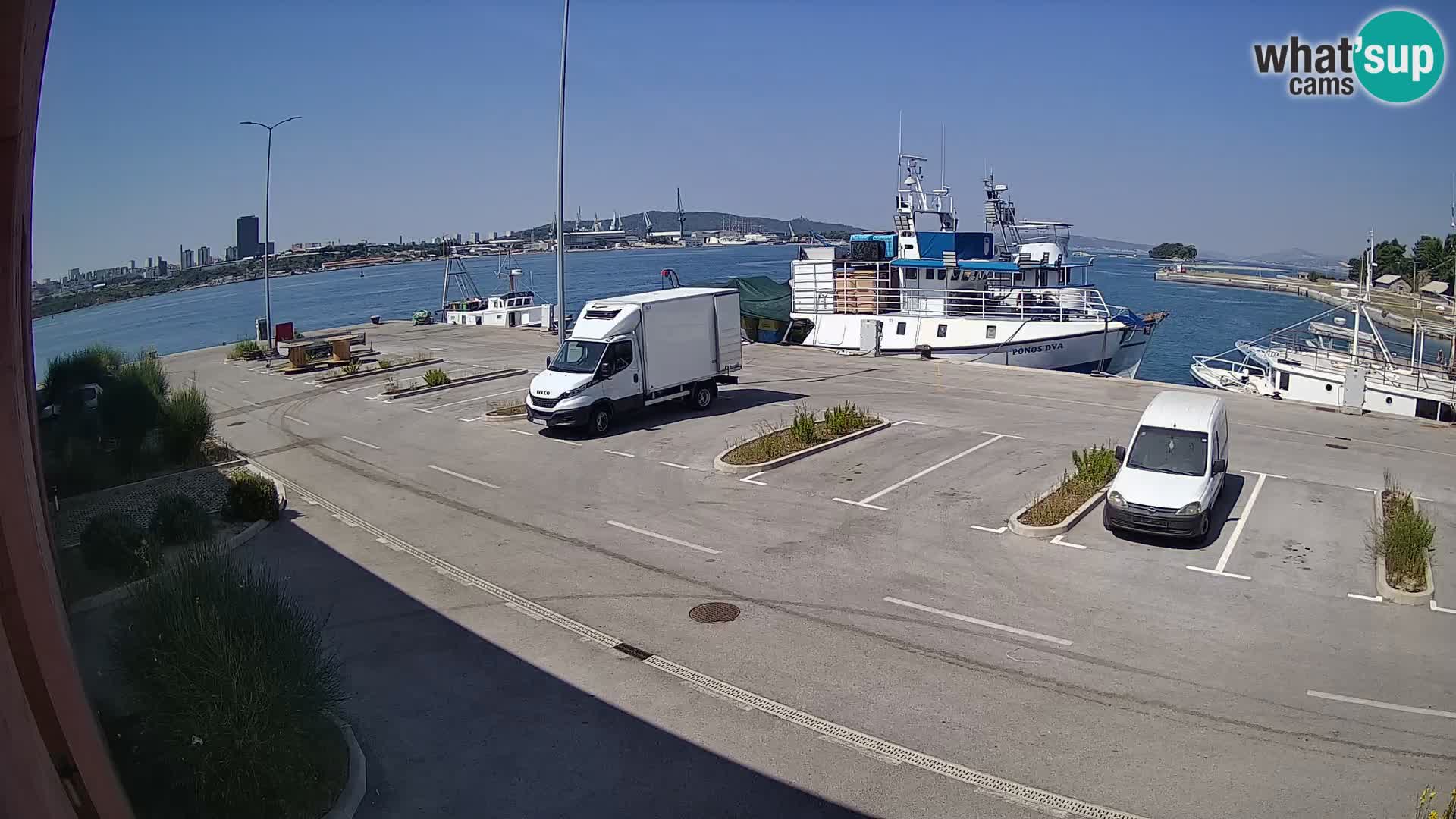 Webcam Marina Baia dei Castelli | Kaštela – Spalato