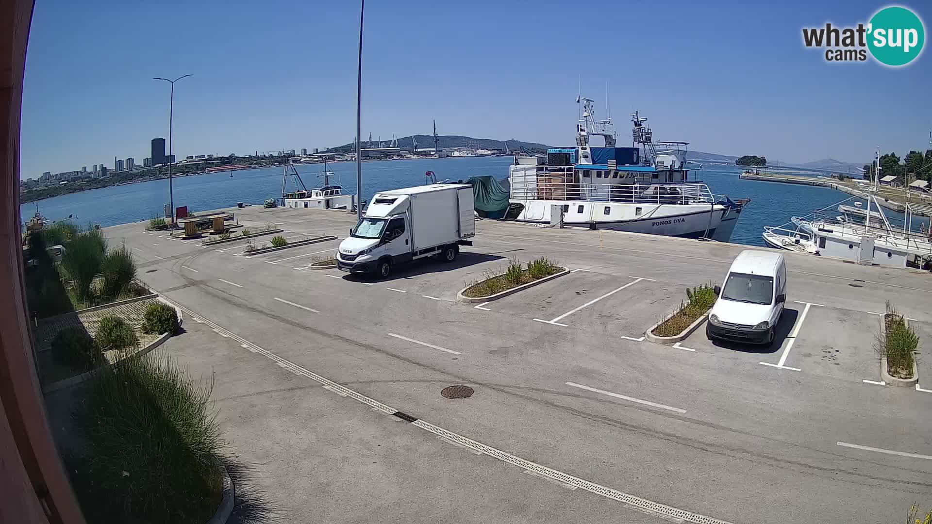 Webcam Marina Baia dei Castelli | Kaštela – Spalato