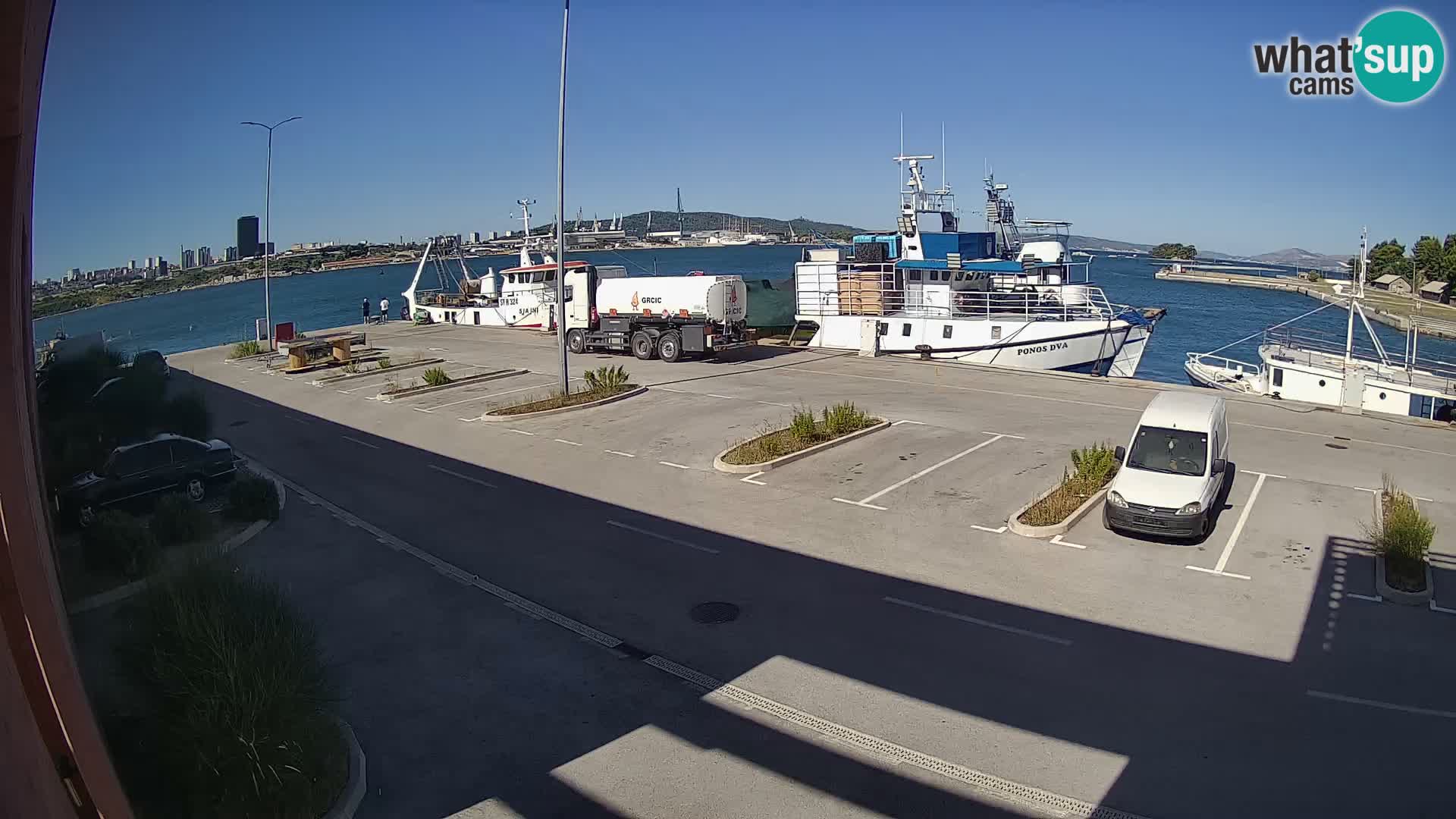 Webcam Marina Baia dei Castelli | Kaštela – Spalato
