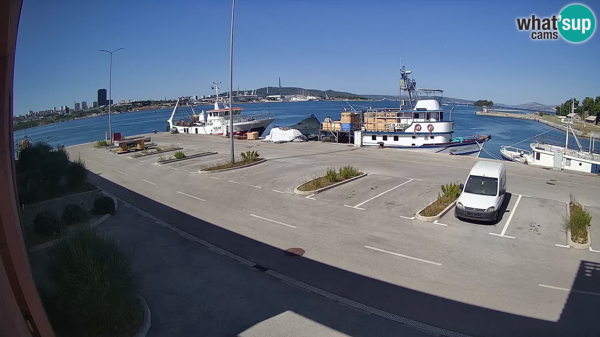 Webcam Marina Baia dei Castelli | Kaštela – Spalato