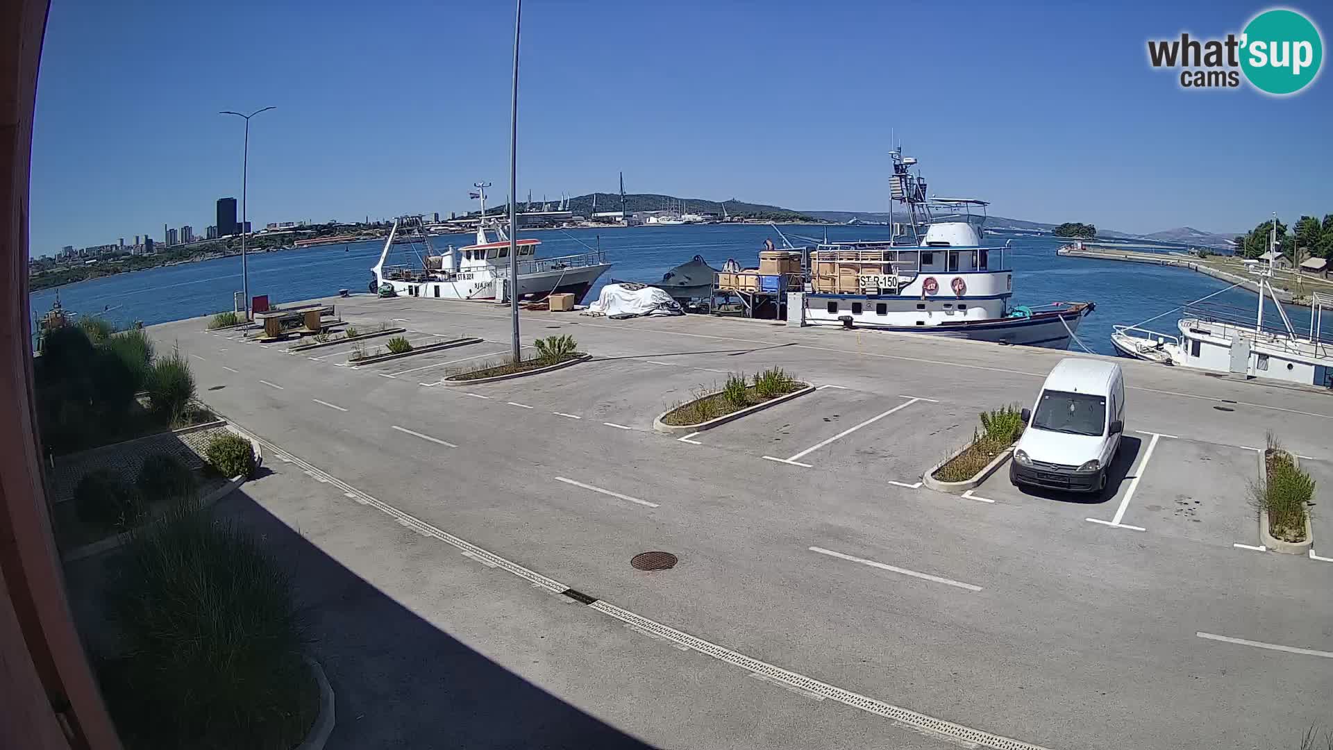 Webcam Marina Baia dei Castelli | Kaštela – Spalato