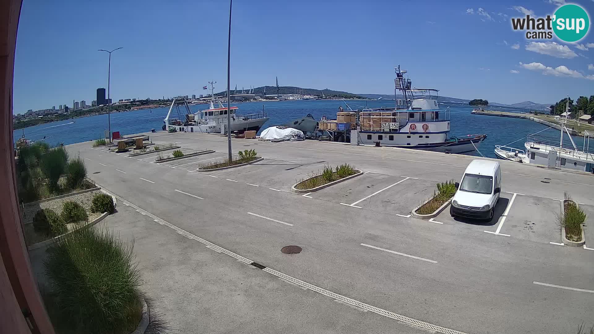Web kamera marina Kaštela – Split