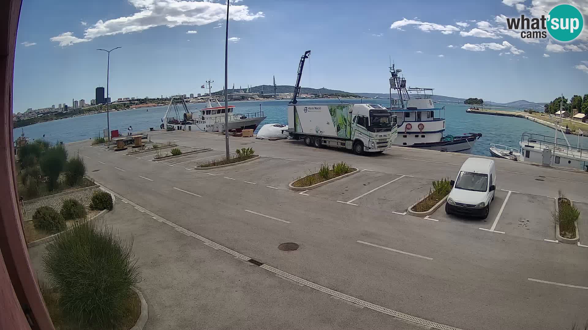 Webcam Marina Baia dei Castelli | Kaštela – Spalato