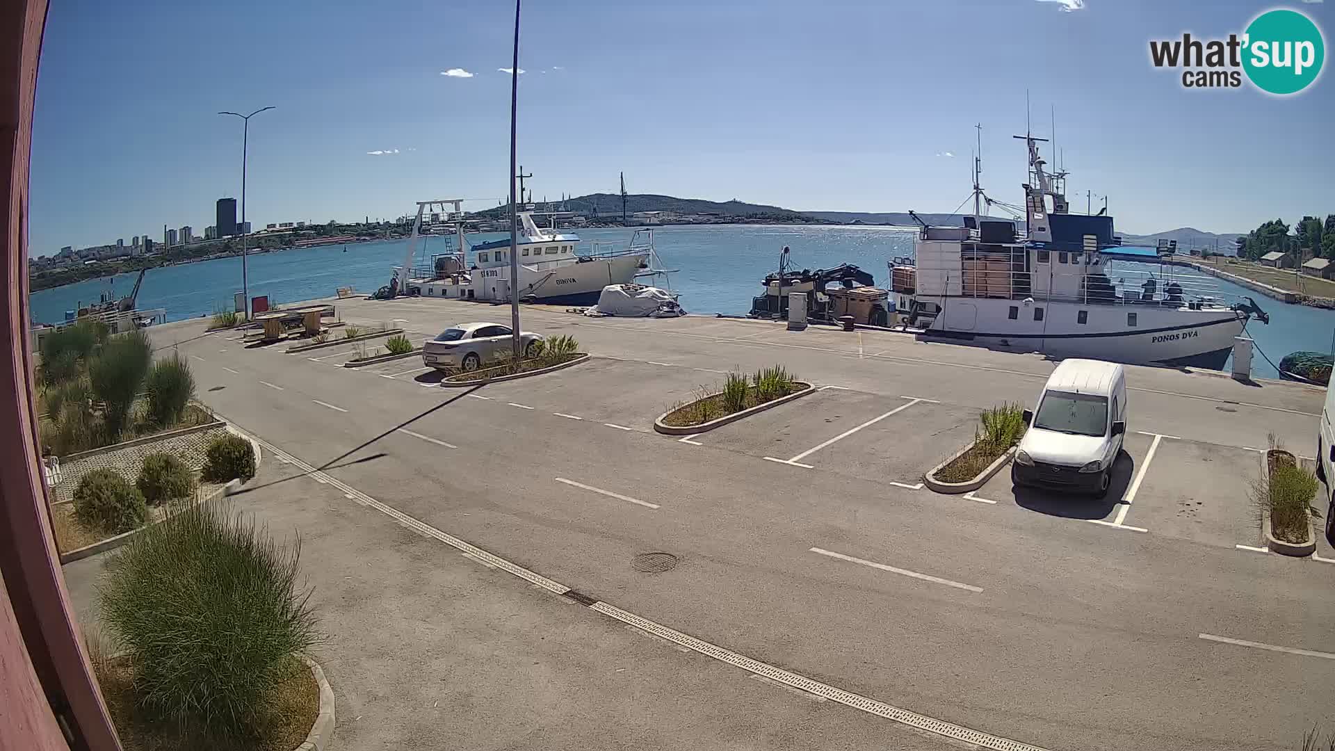 Webcam Marina Baia dei Castelli | Kaštela – Spalato