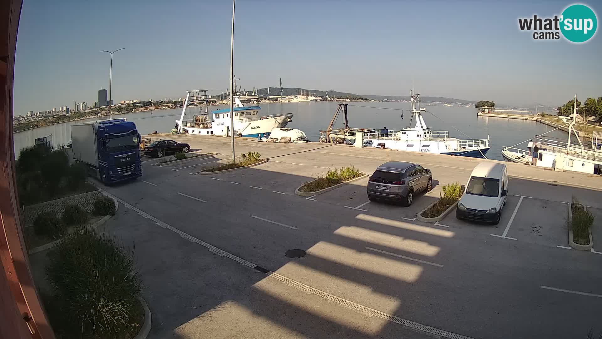 Camera en vivo Kaštela marina – Split