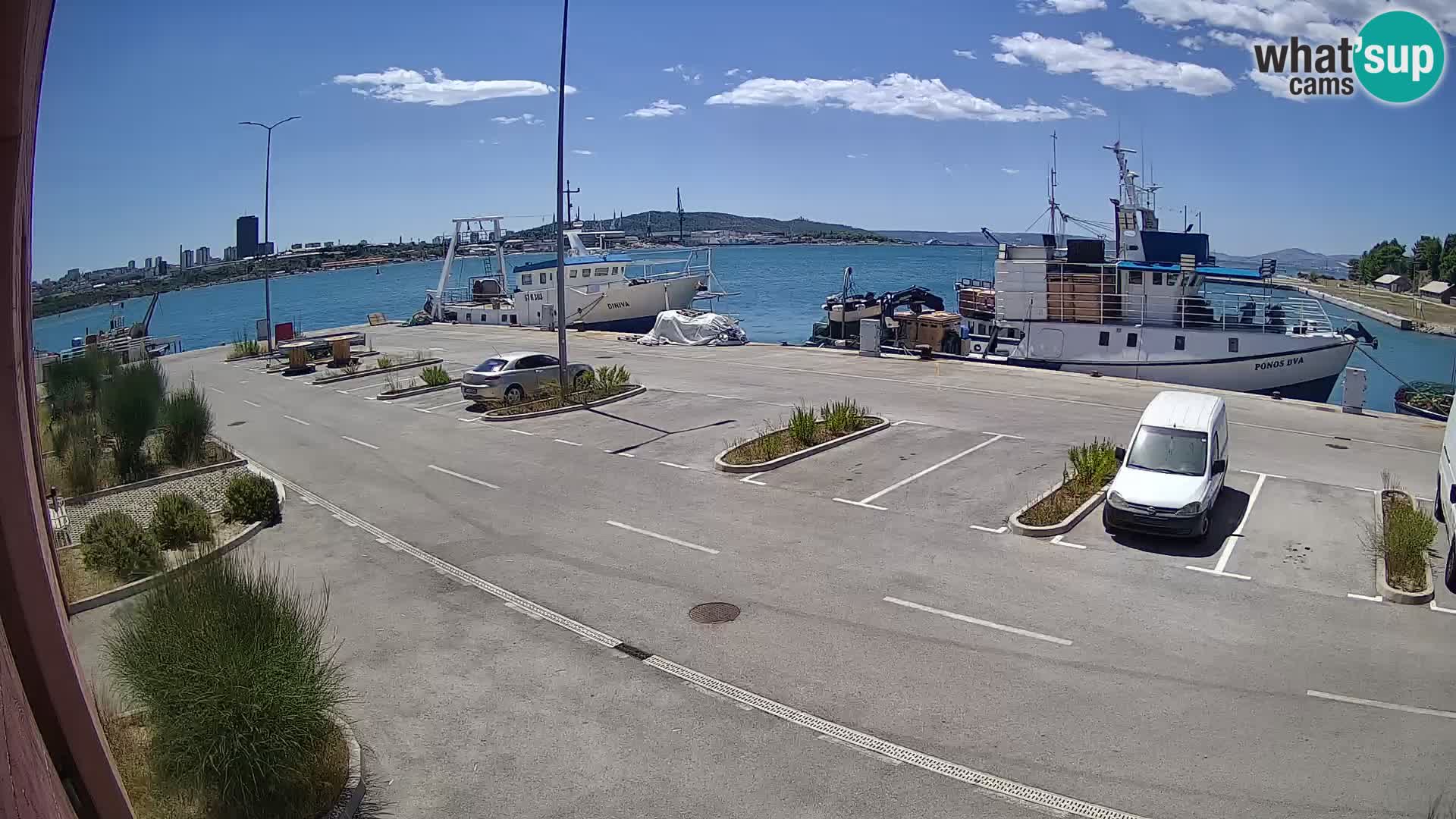 Webcam Marina Baia dei Castelli | Kaštela – Spalato