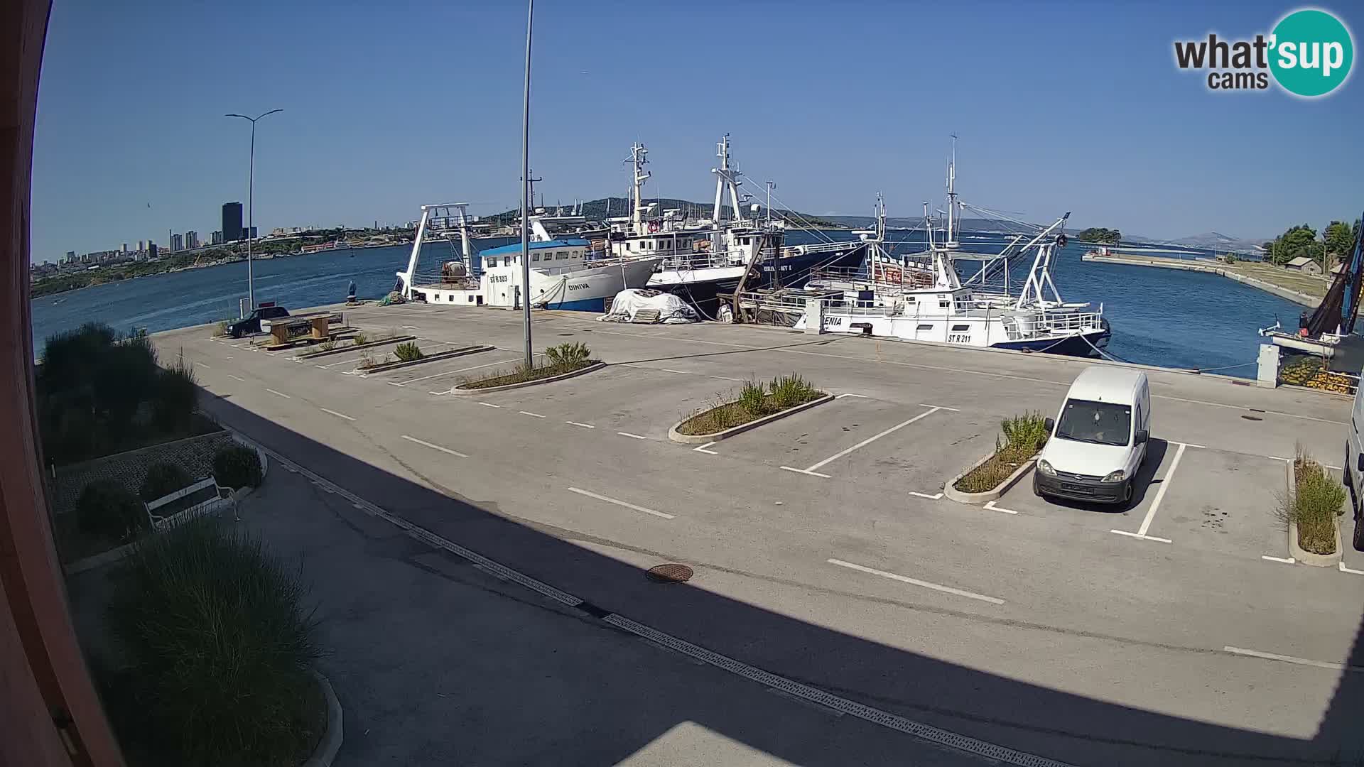 Webcam Marina Baia dei Castelli | Kaštela – Spalato