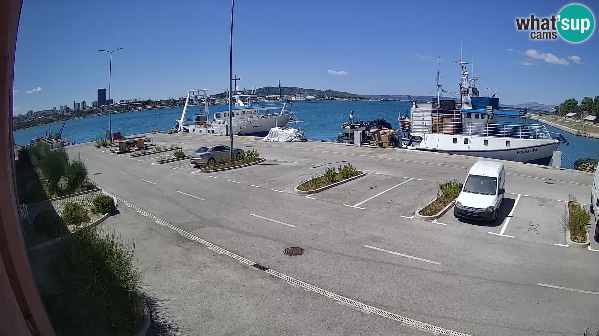 Camera en vivo Kaštela marina – Split