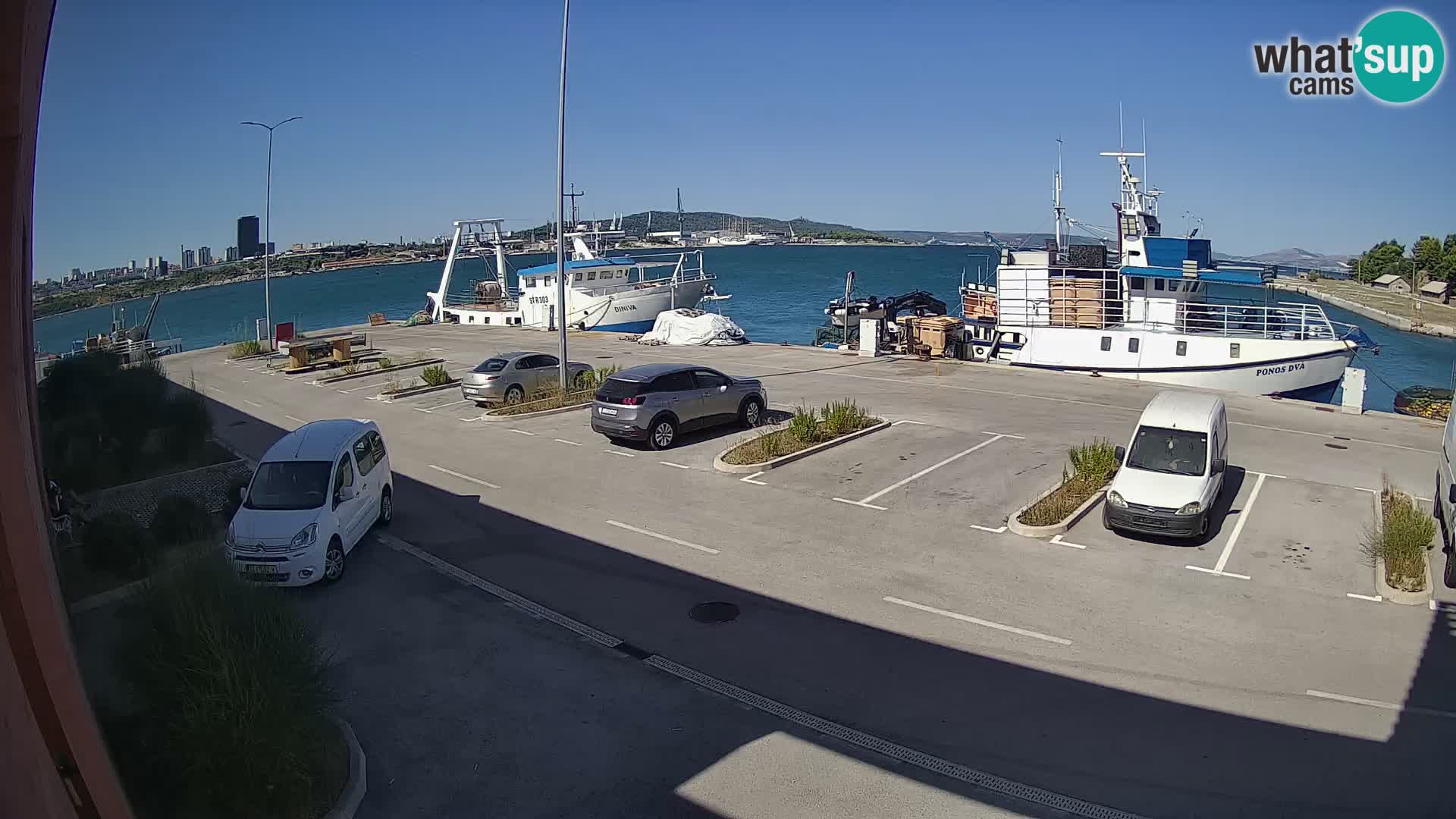 Webcam marina Kaštela – Split