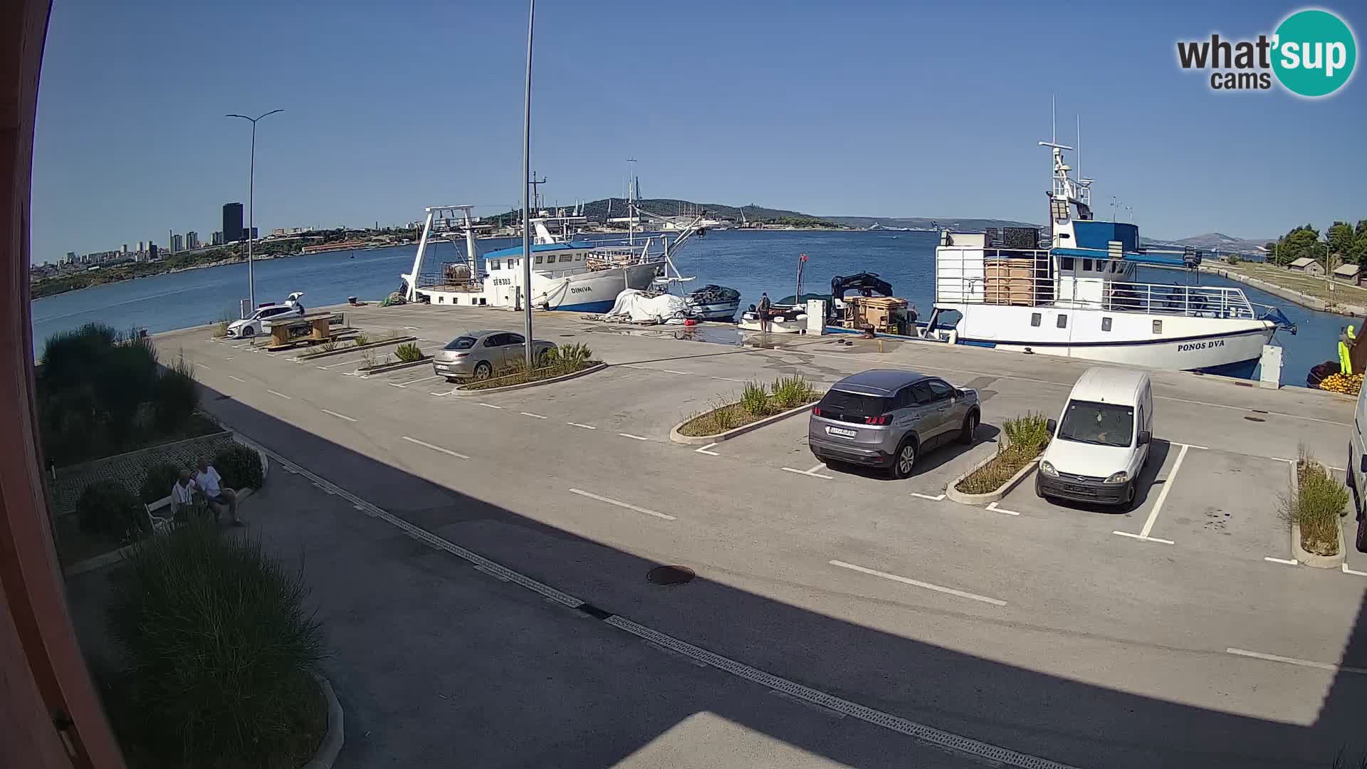 Webcam Marina Baia dei Castelli | Kaštela – Spalato