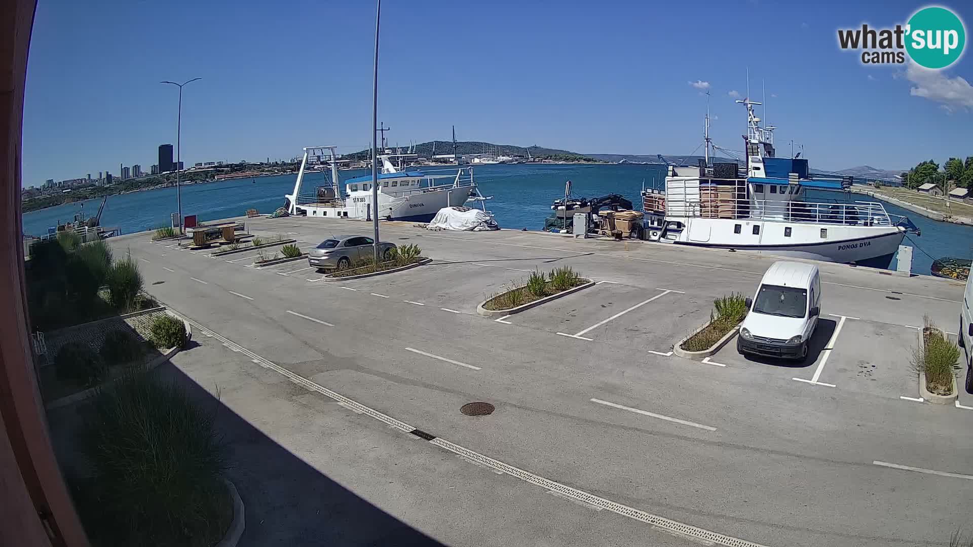 Webcam Marina Baia dei Castelli | Kaštela – Spalato