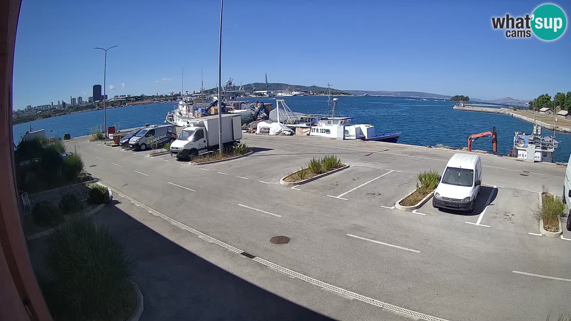 Webcam Marina Baia dei Castelli | Kaštela – Spalato