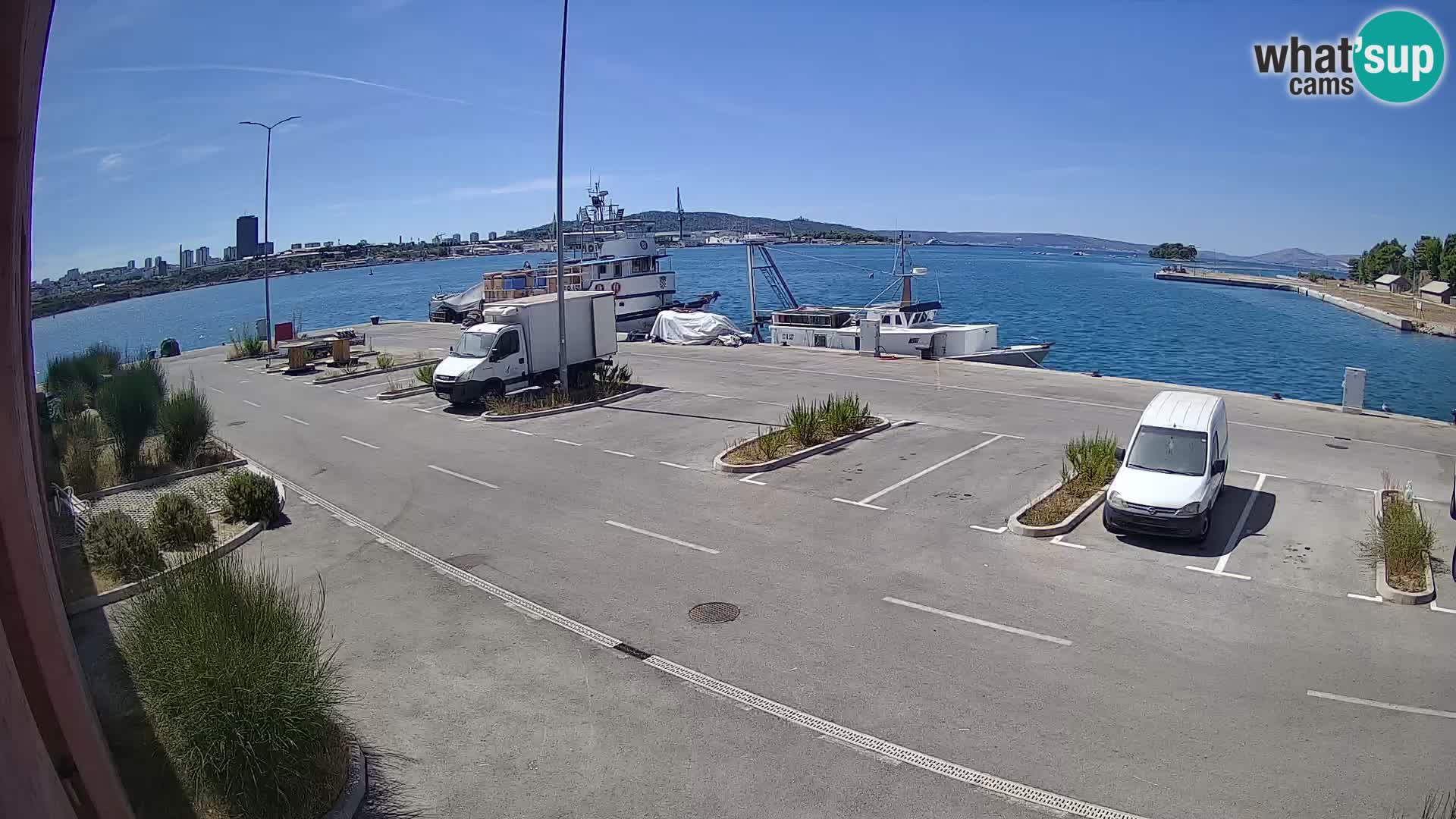 Webcam Marina Baia dei Castelli | Kaštela – Spalato