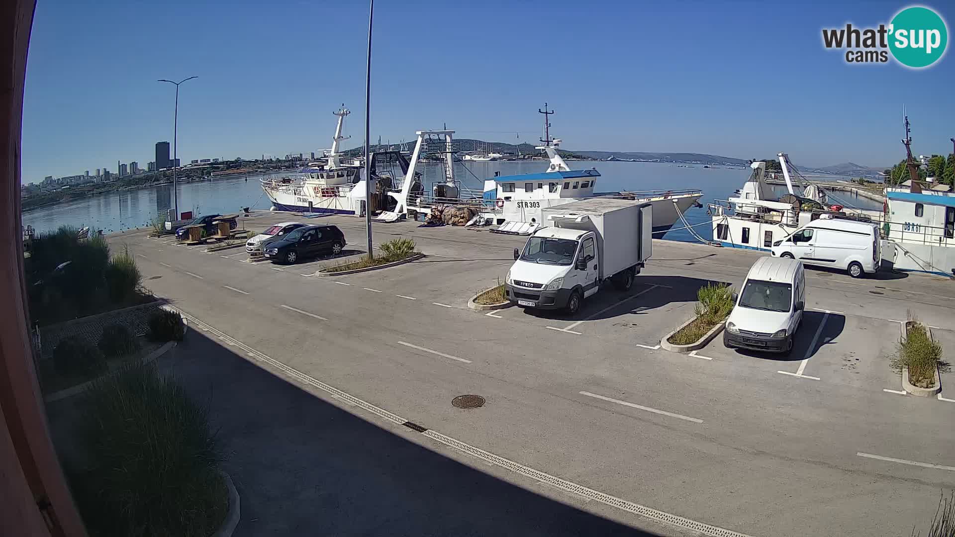 Webcam Marina Baia dei Castelli | Kaštela – Spalato