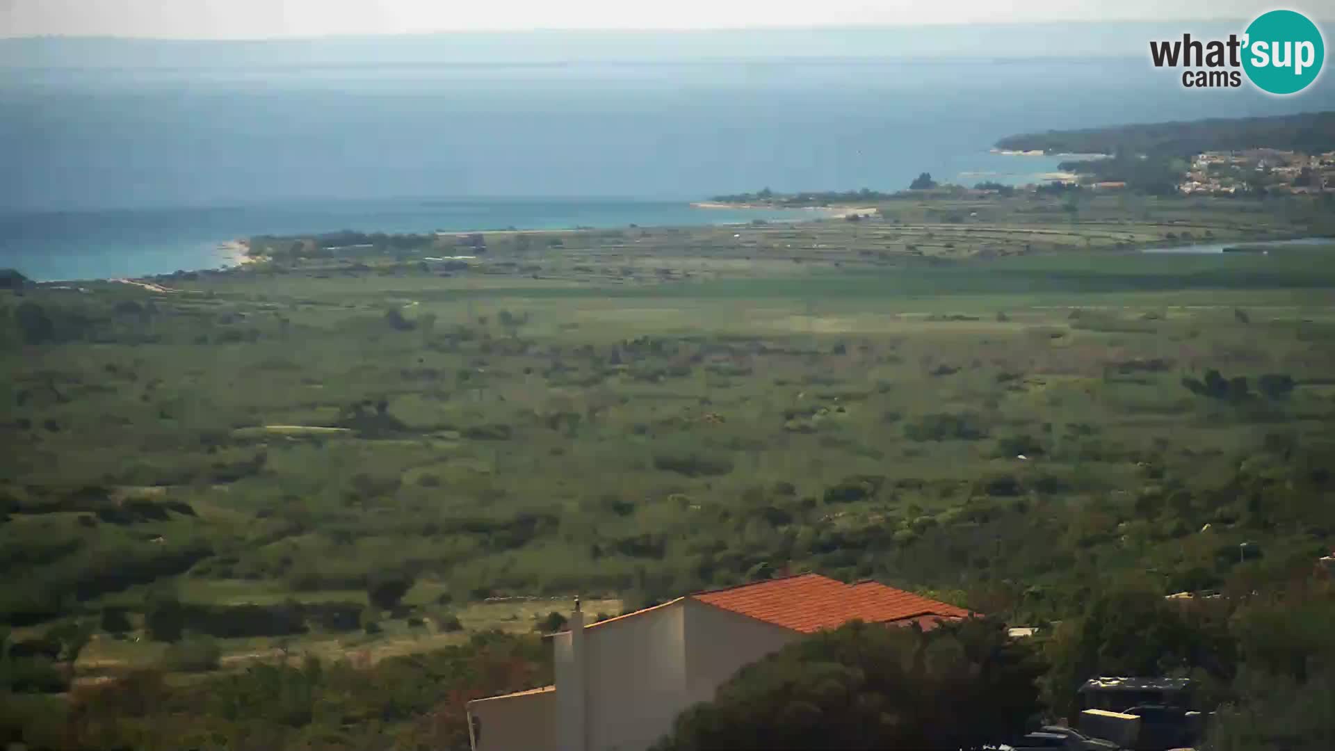 Vista de la fábrica de queso Gligora Kolan – Isla Pag