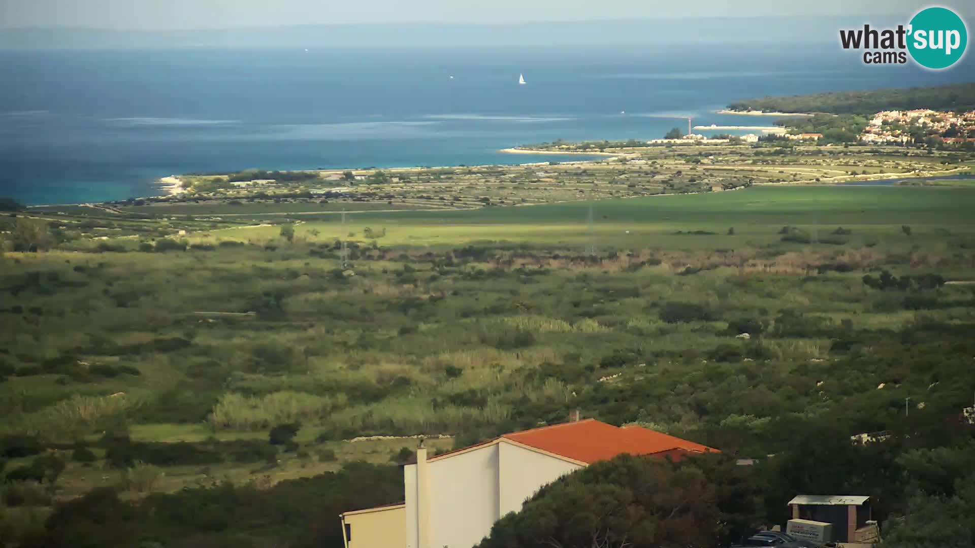 View from Gligora Cheese Factory Kolan – Pag island