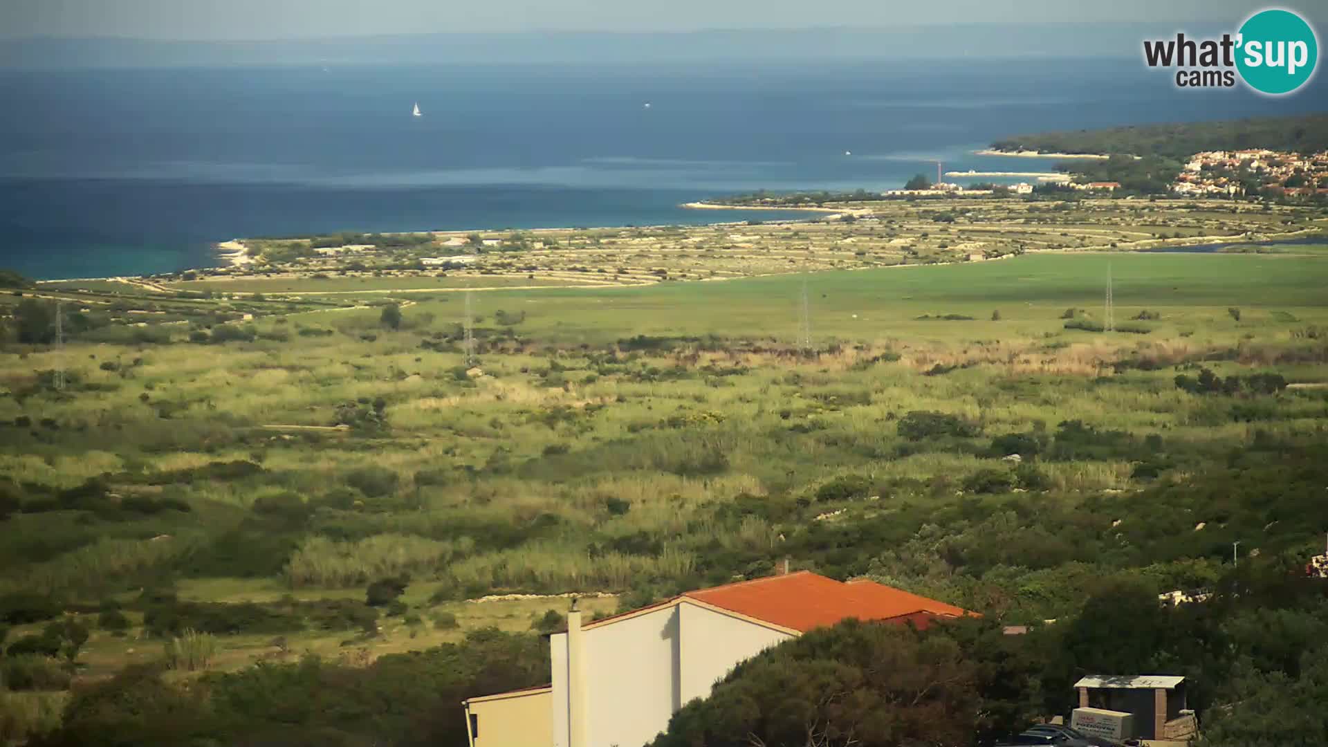 View from Gligora Cheese Factory Kolan – Pag island