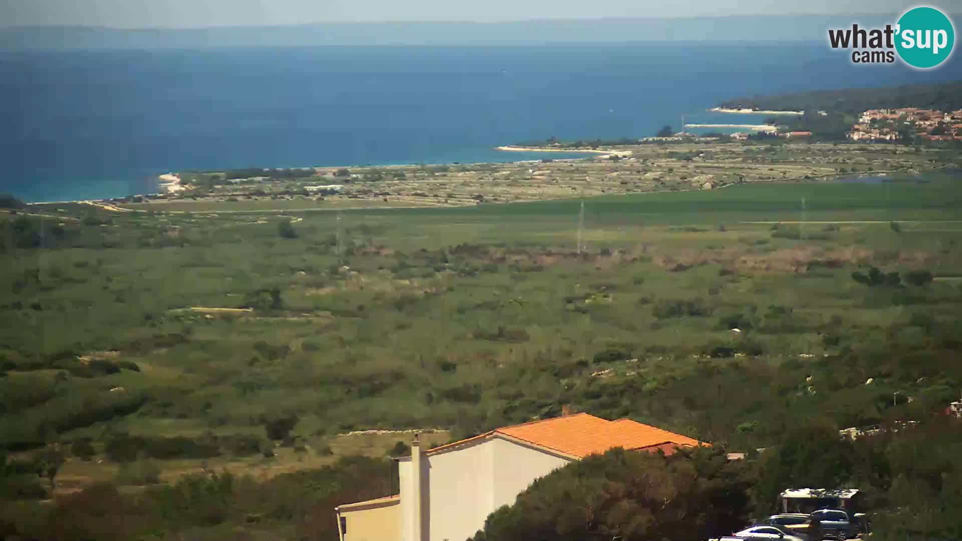 Vue de l’usine de fromage Gligora Kolan – île de Pag