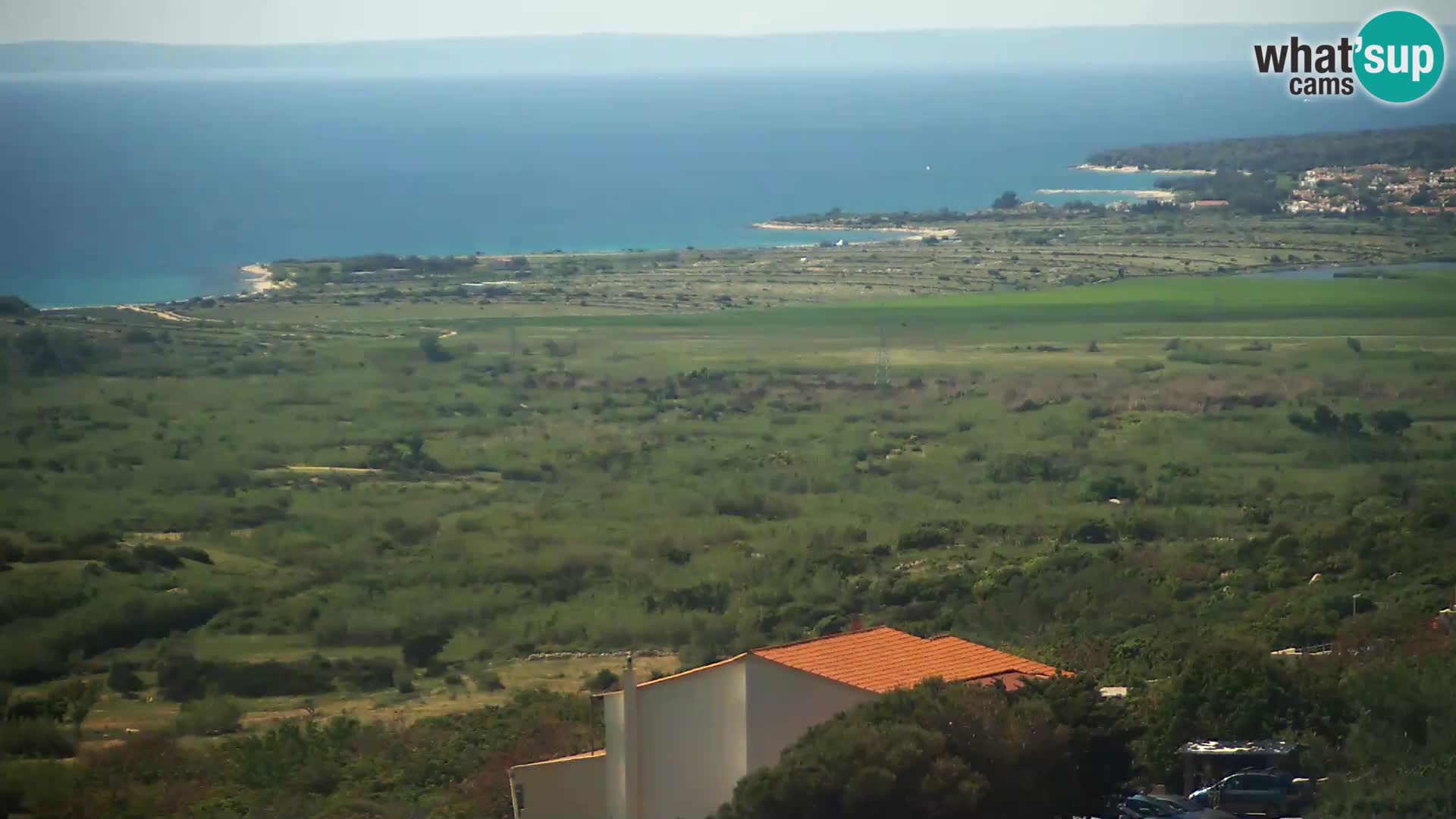 View from Gligora Cheese Factory Kolan – Pag island