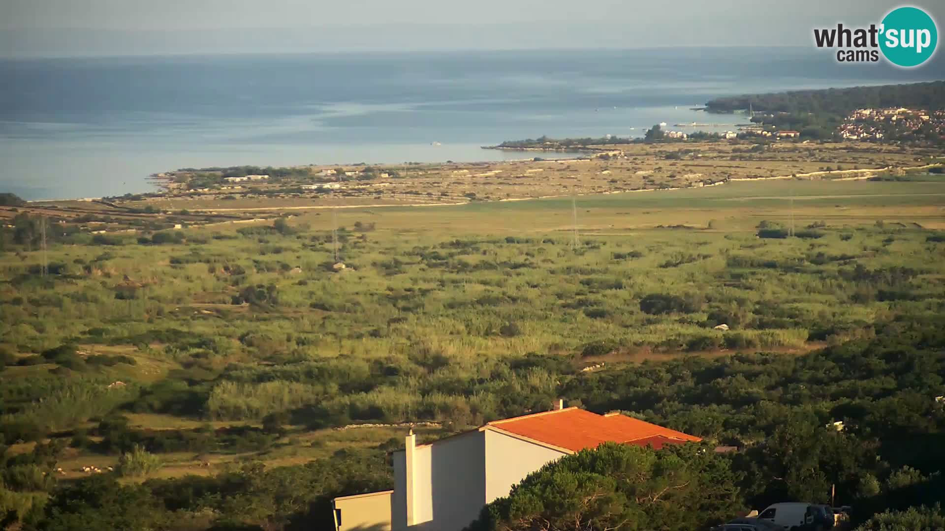 Vista de la fábrica de queso Gligora Kolan – Isla Pag