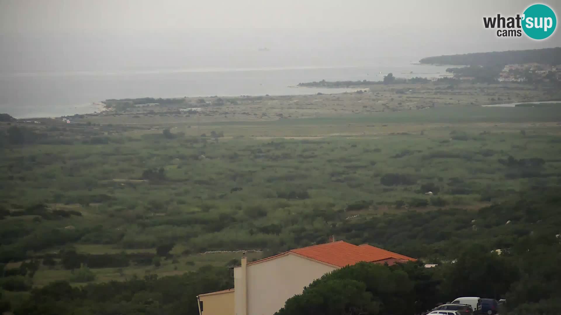View from Gligora Cheese Factory Kolan – Pag island